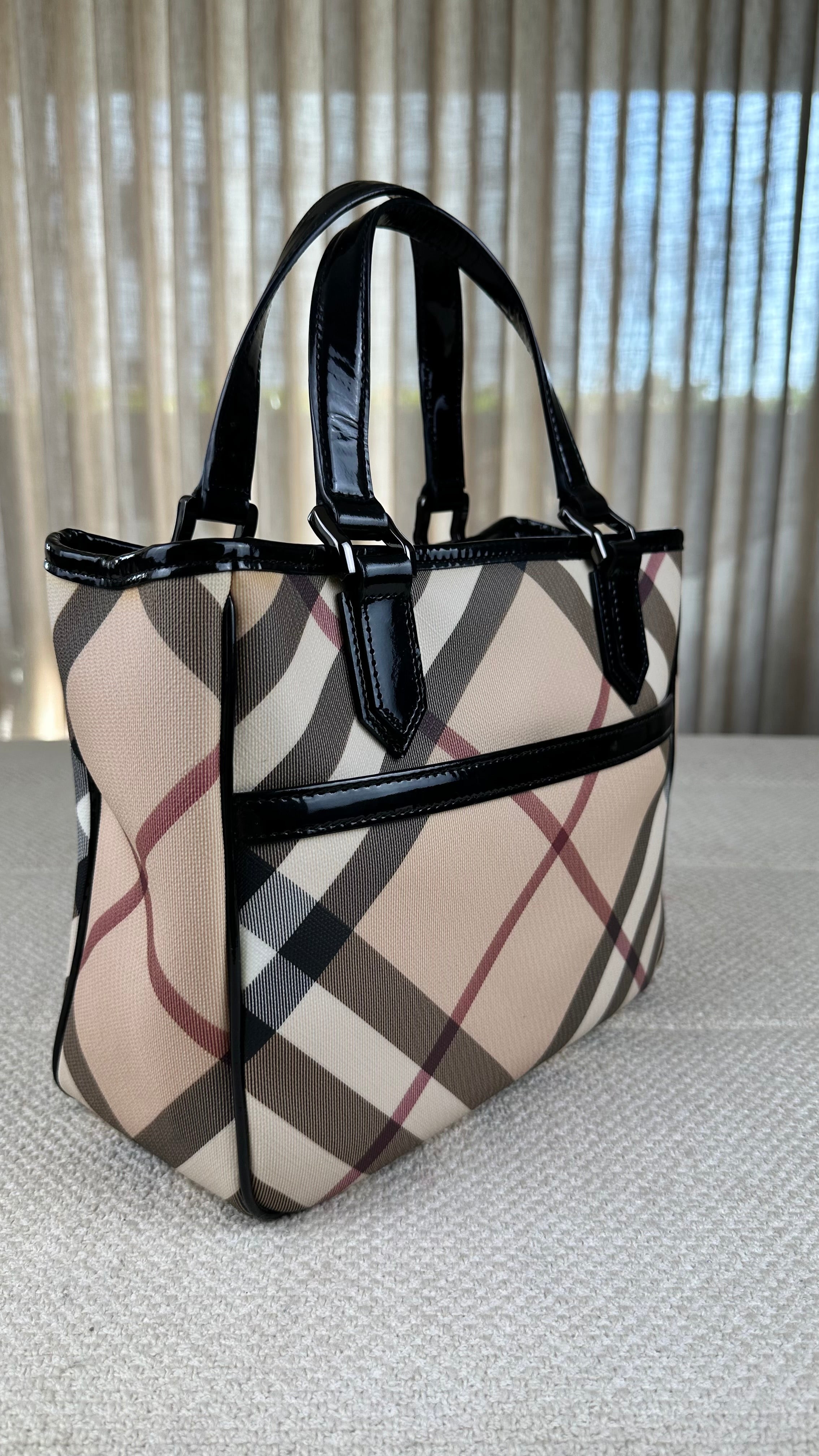 Burberry mini tote bag