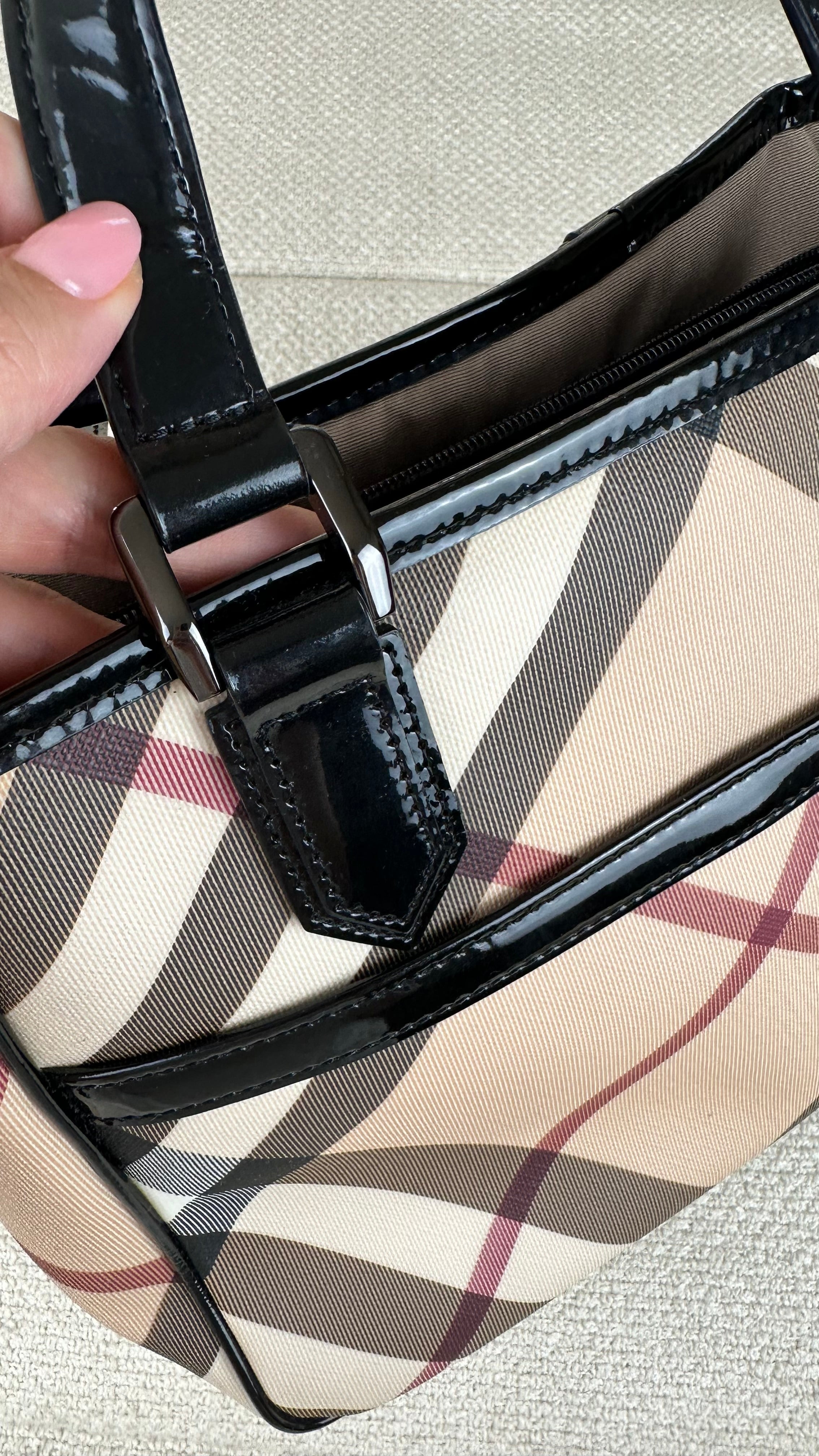 Burberry mini tote bag