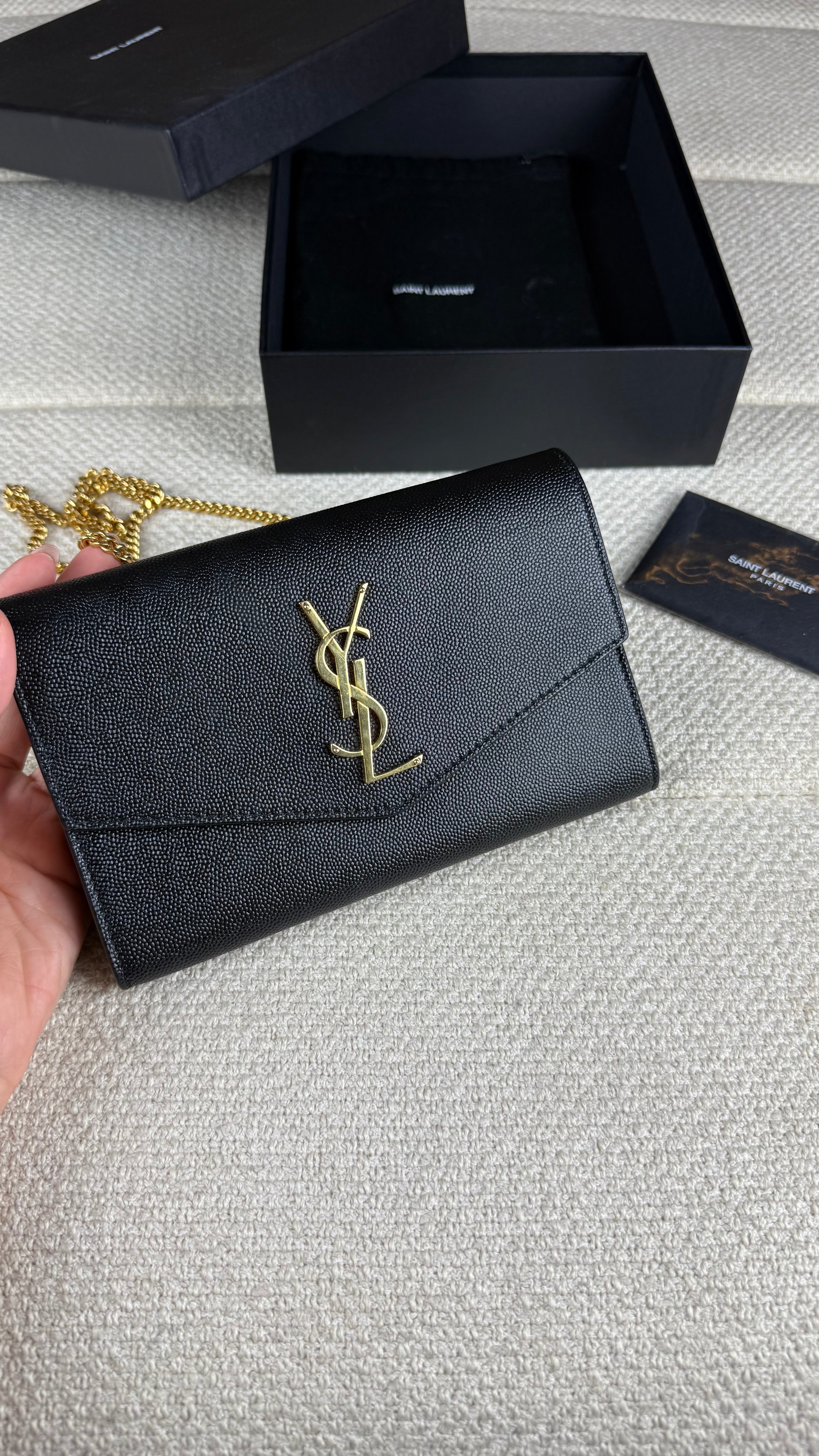 Saint Laurent Flap Chain