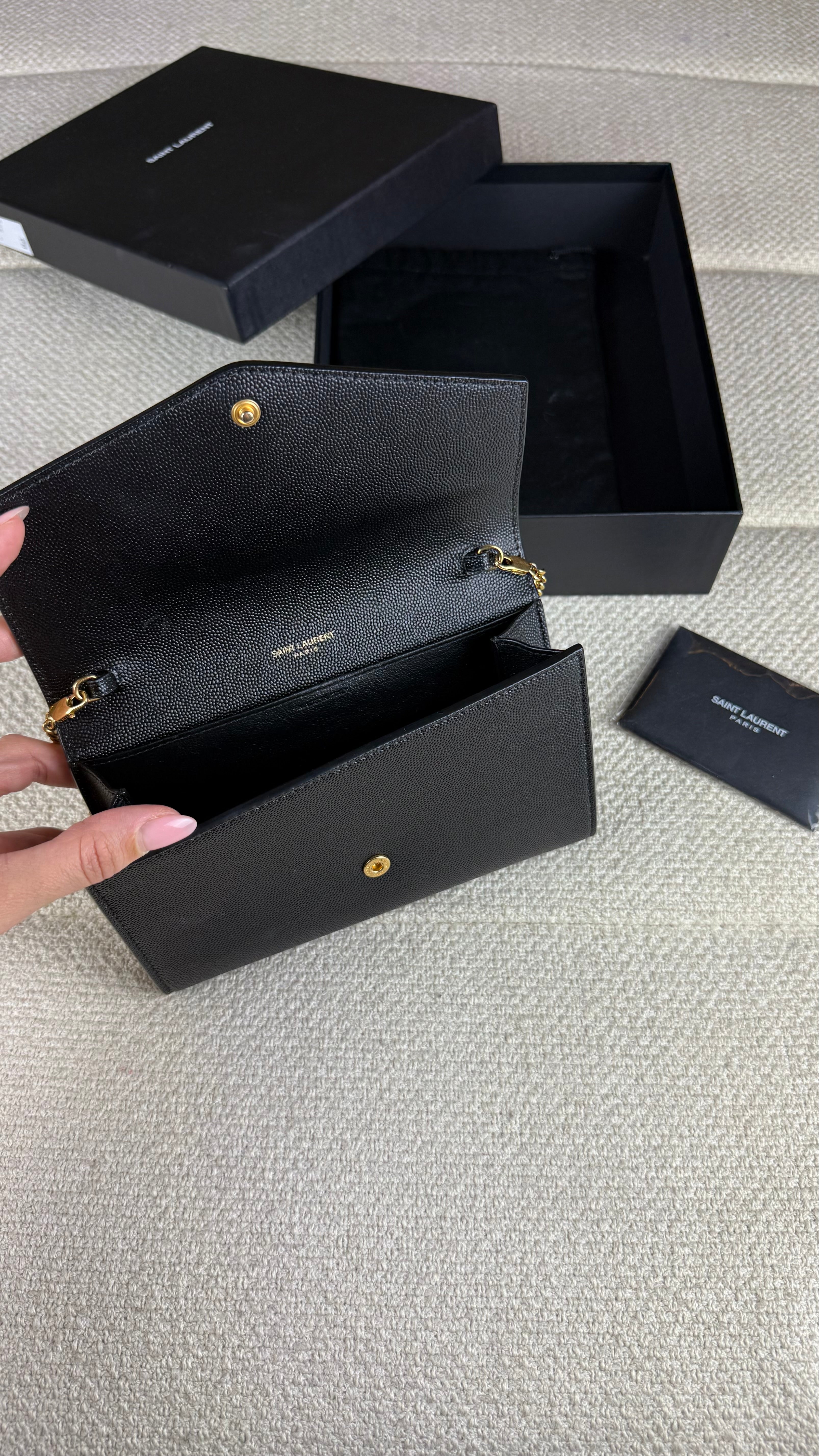 Saint Laurent Flap Chain