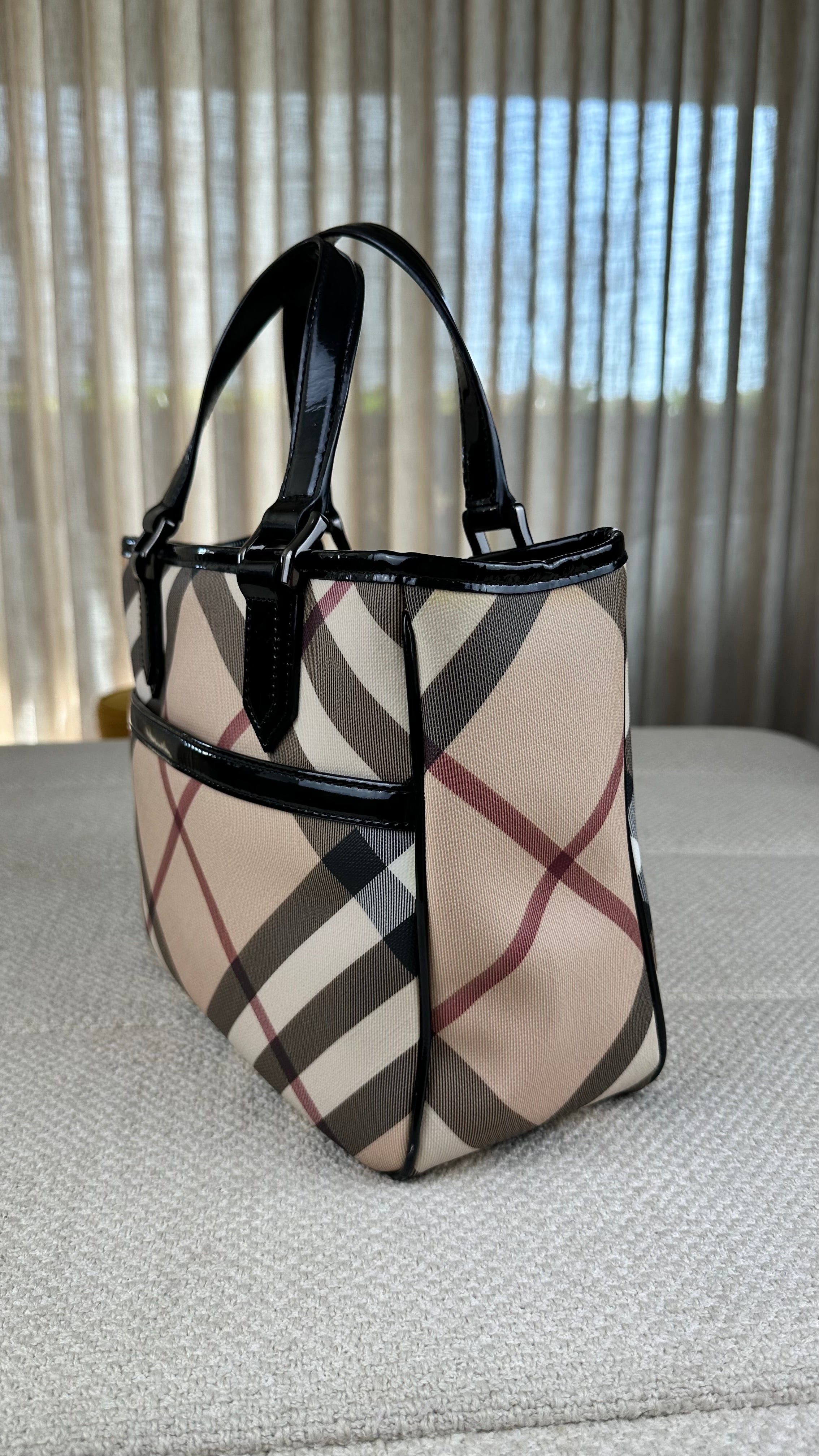 Burberry mini tote bag