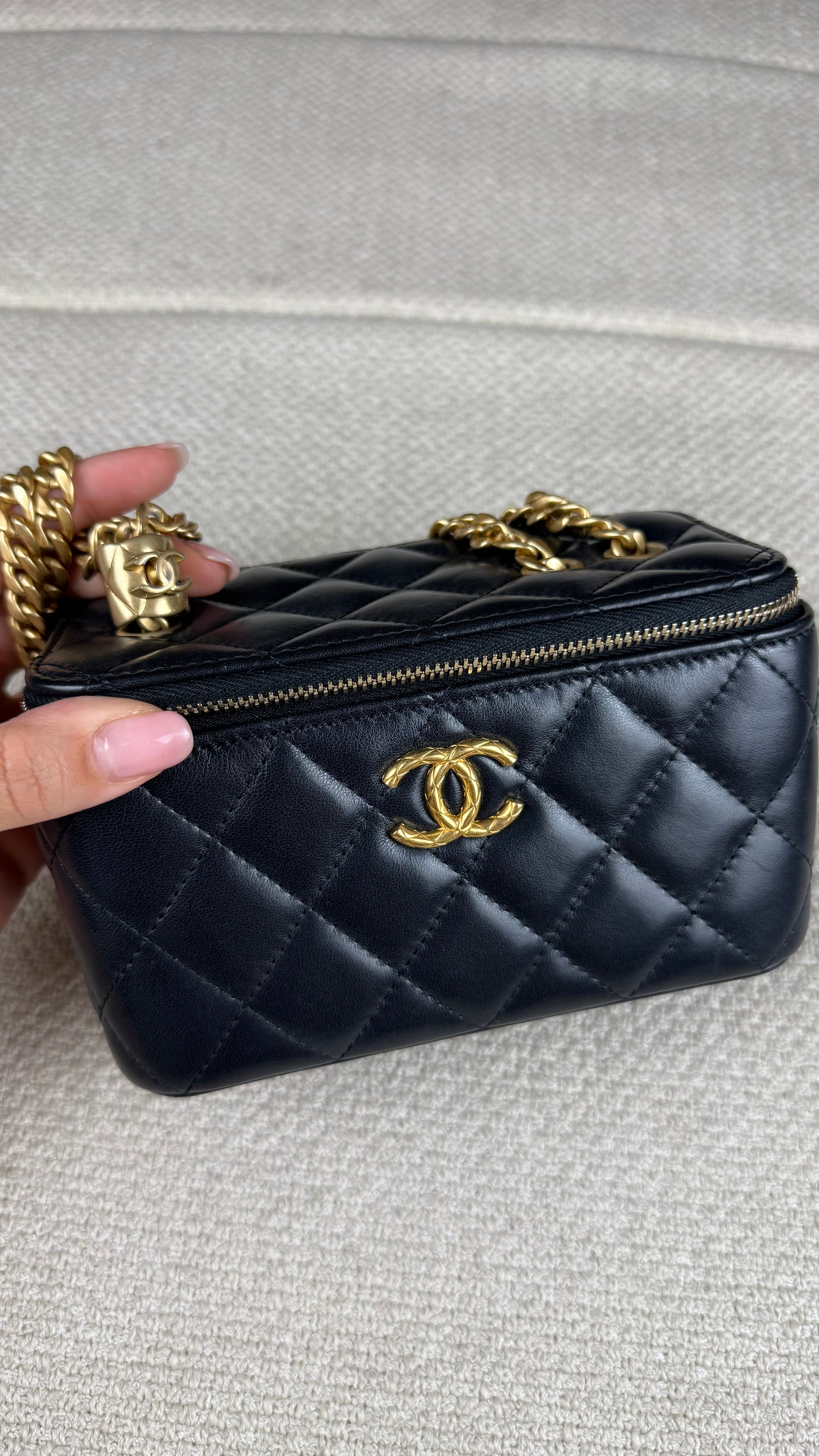 Chanel Vanity Case with Chain