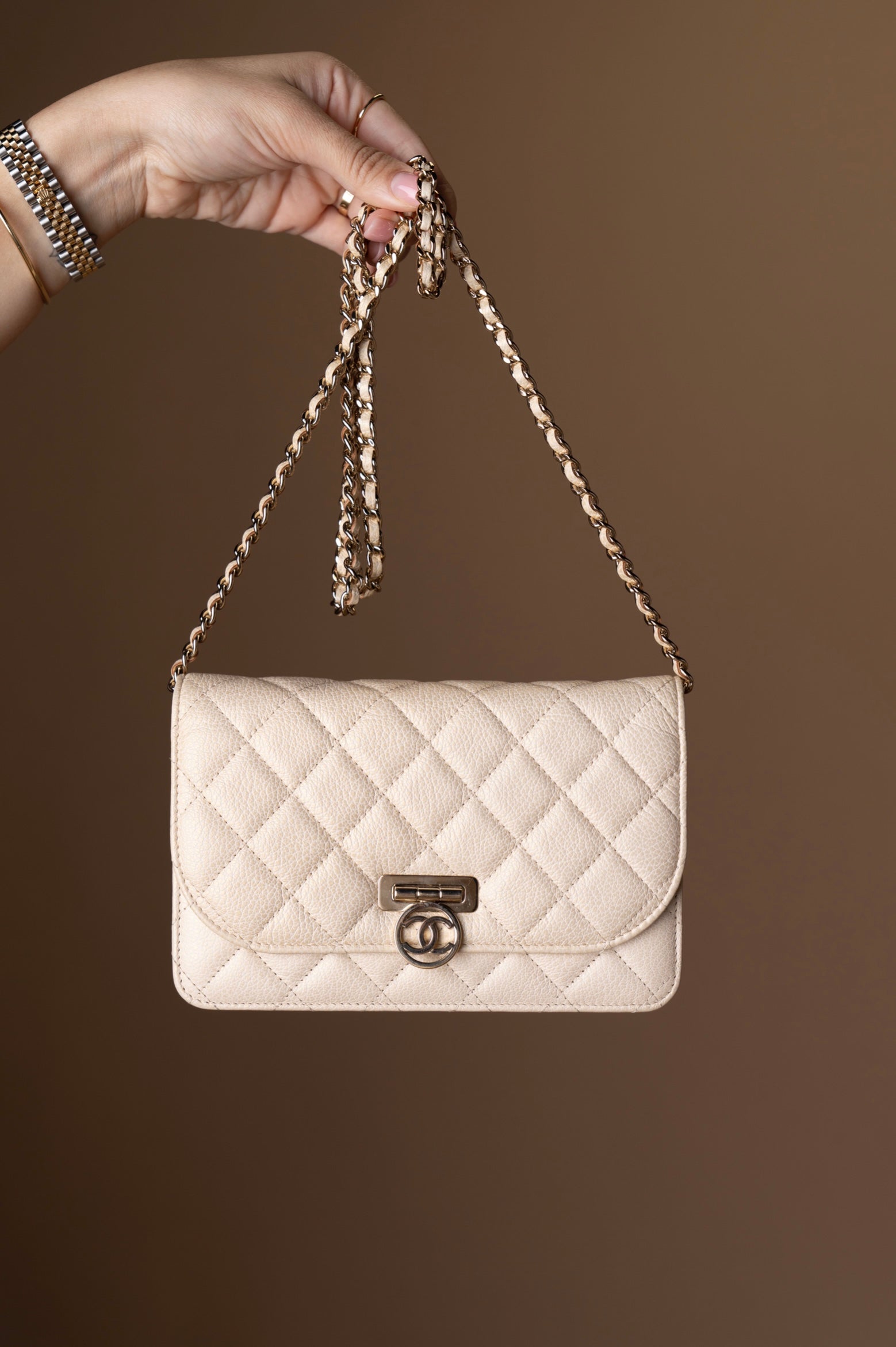 Chanel Metallic WOC