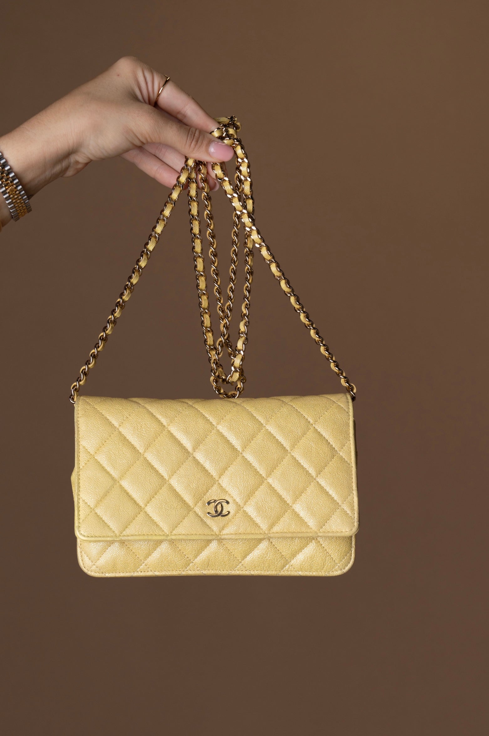 Chanel Caviar WOC
