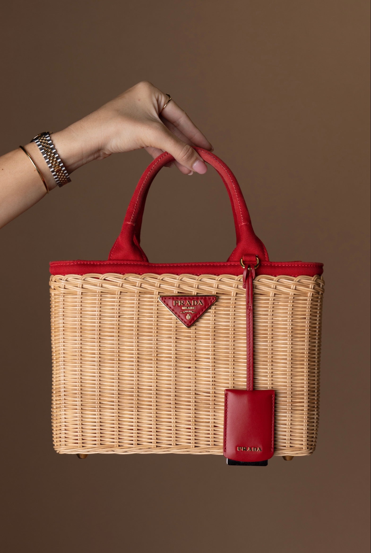 Prada Panier Wicker