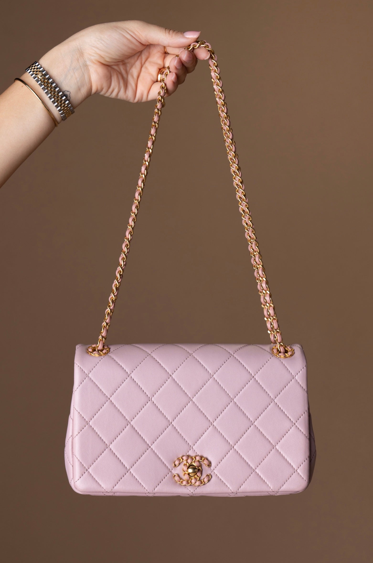 Chanel Braided CC Single Flap