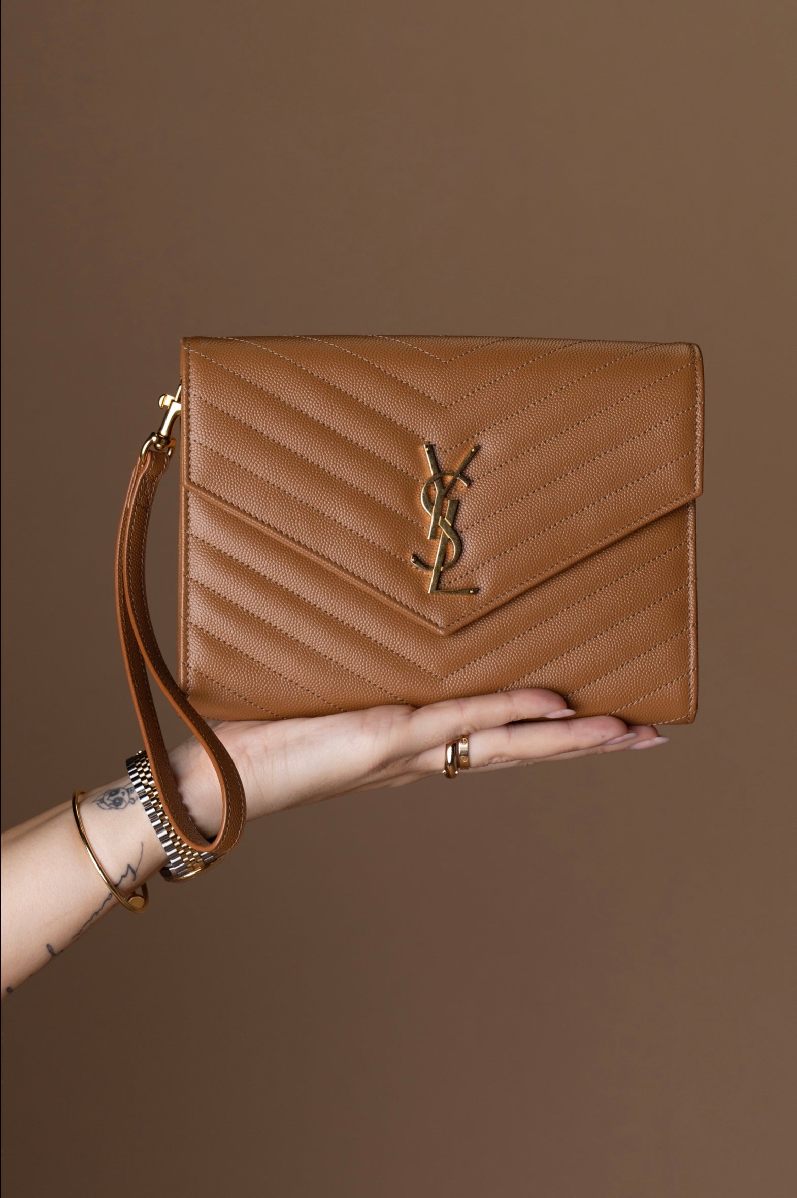 Saint Laurent Cassandre Pouch