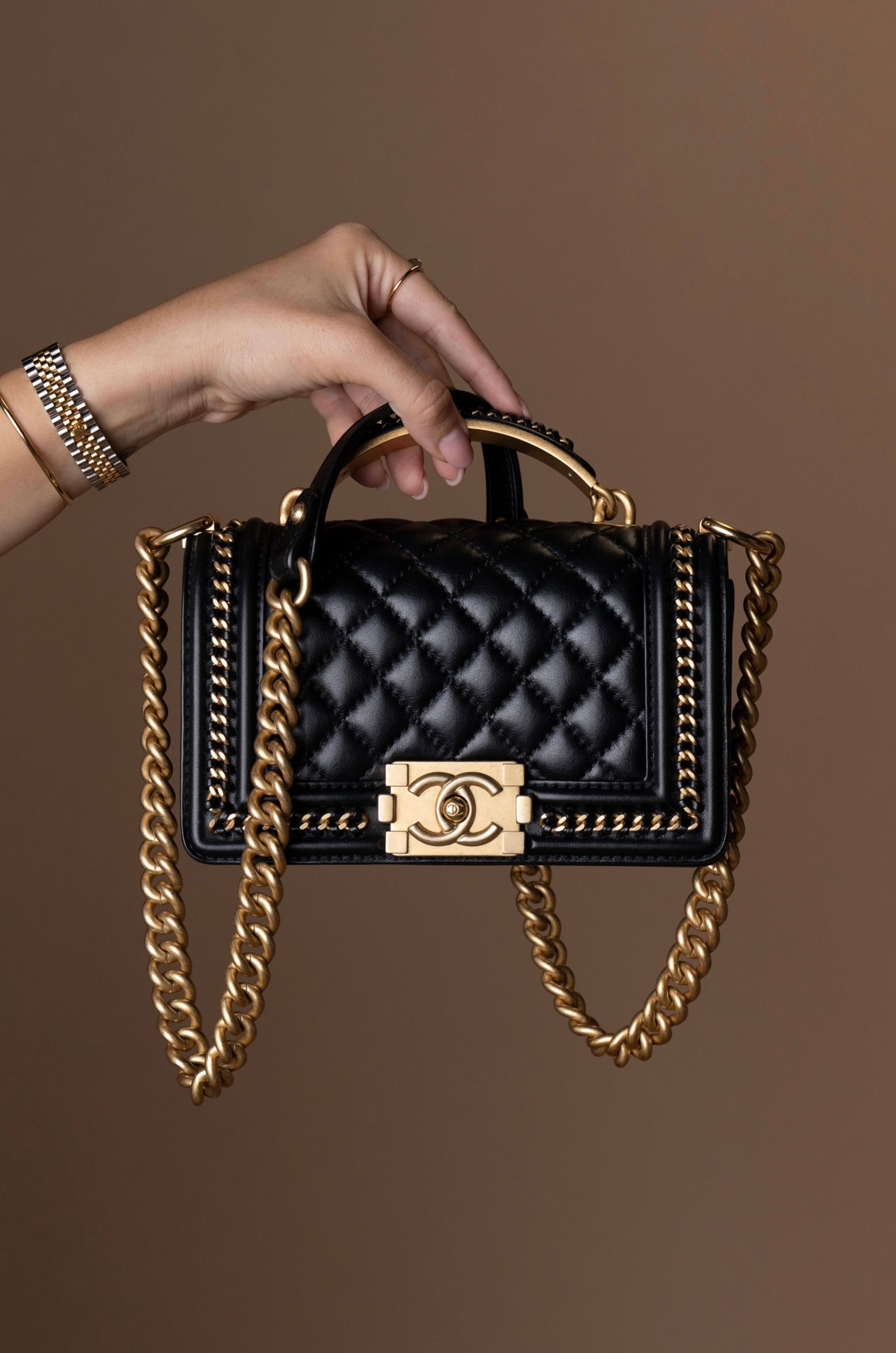 Chanel Boy Top Handle