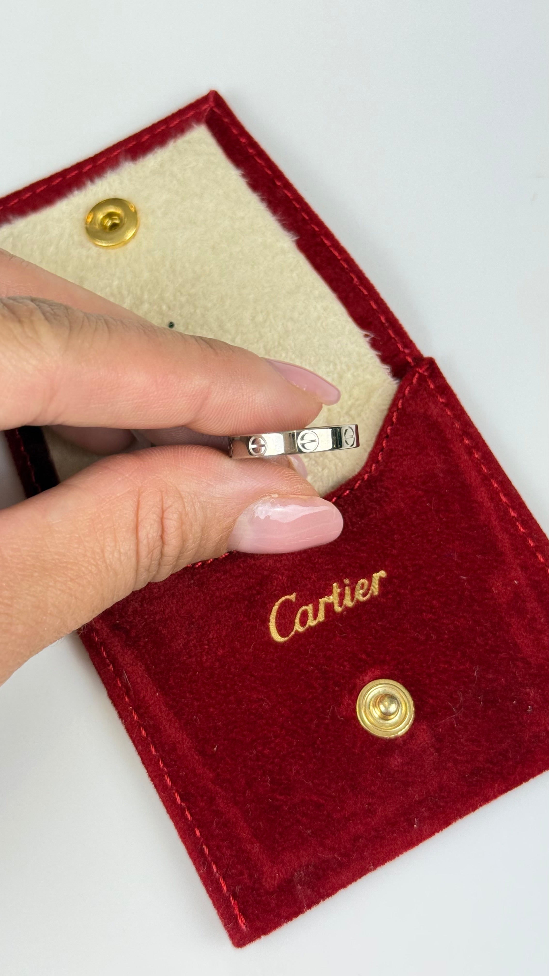 Cartier Love Anel