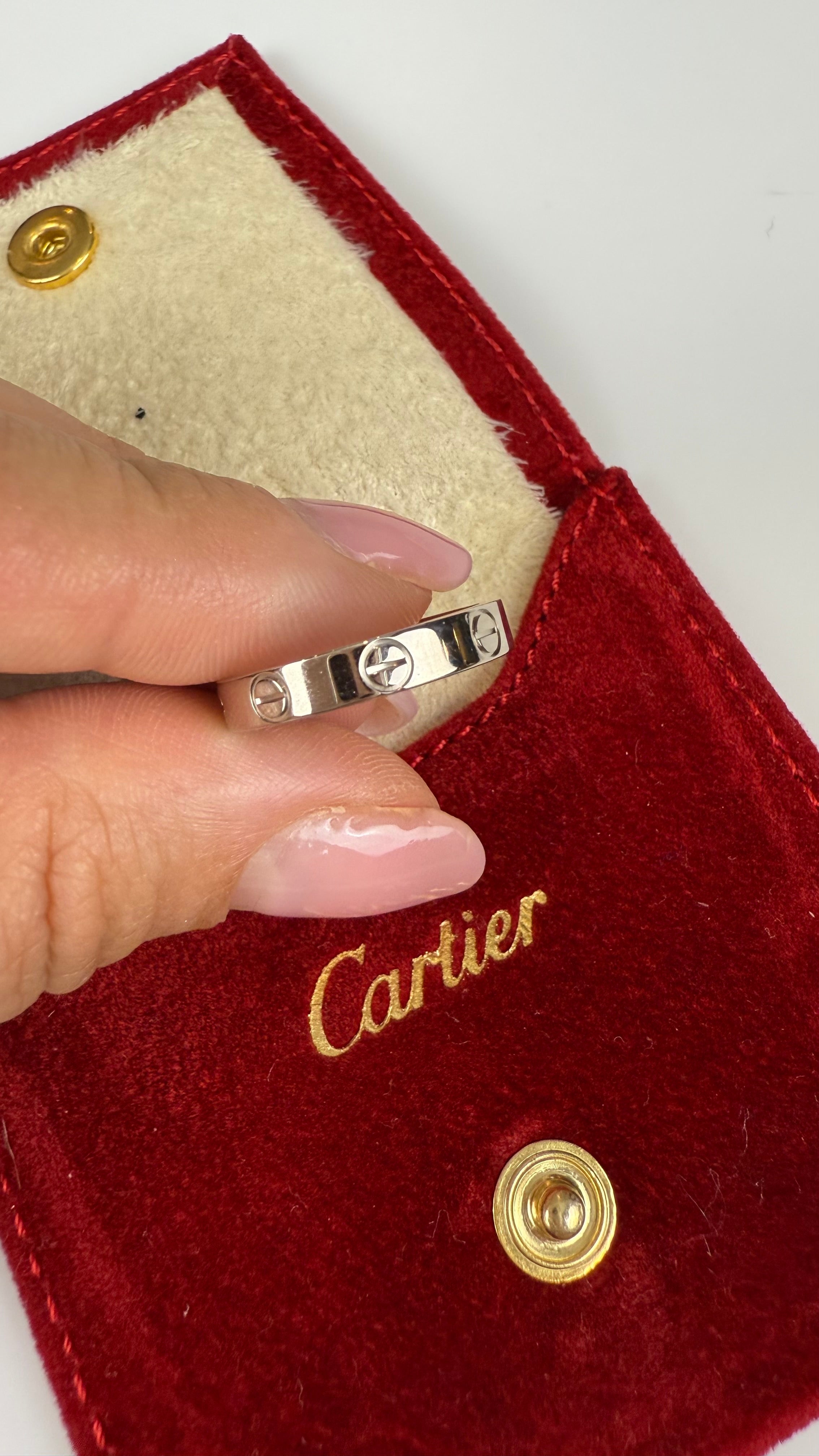 Cartier Love Anel