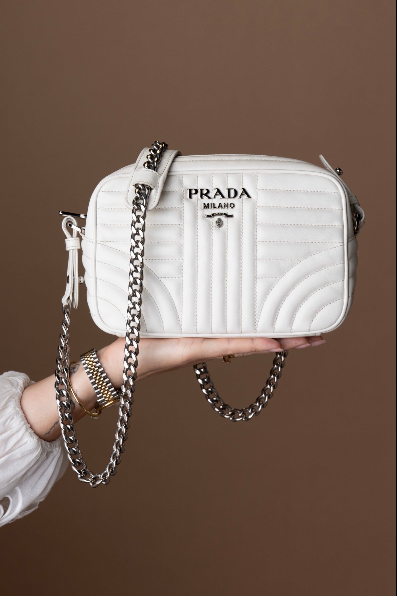 Prada Diagramme Camera Bag
