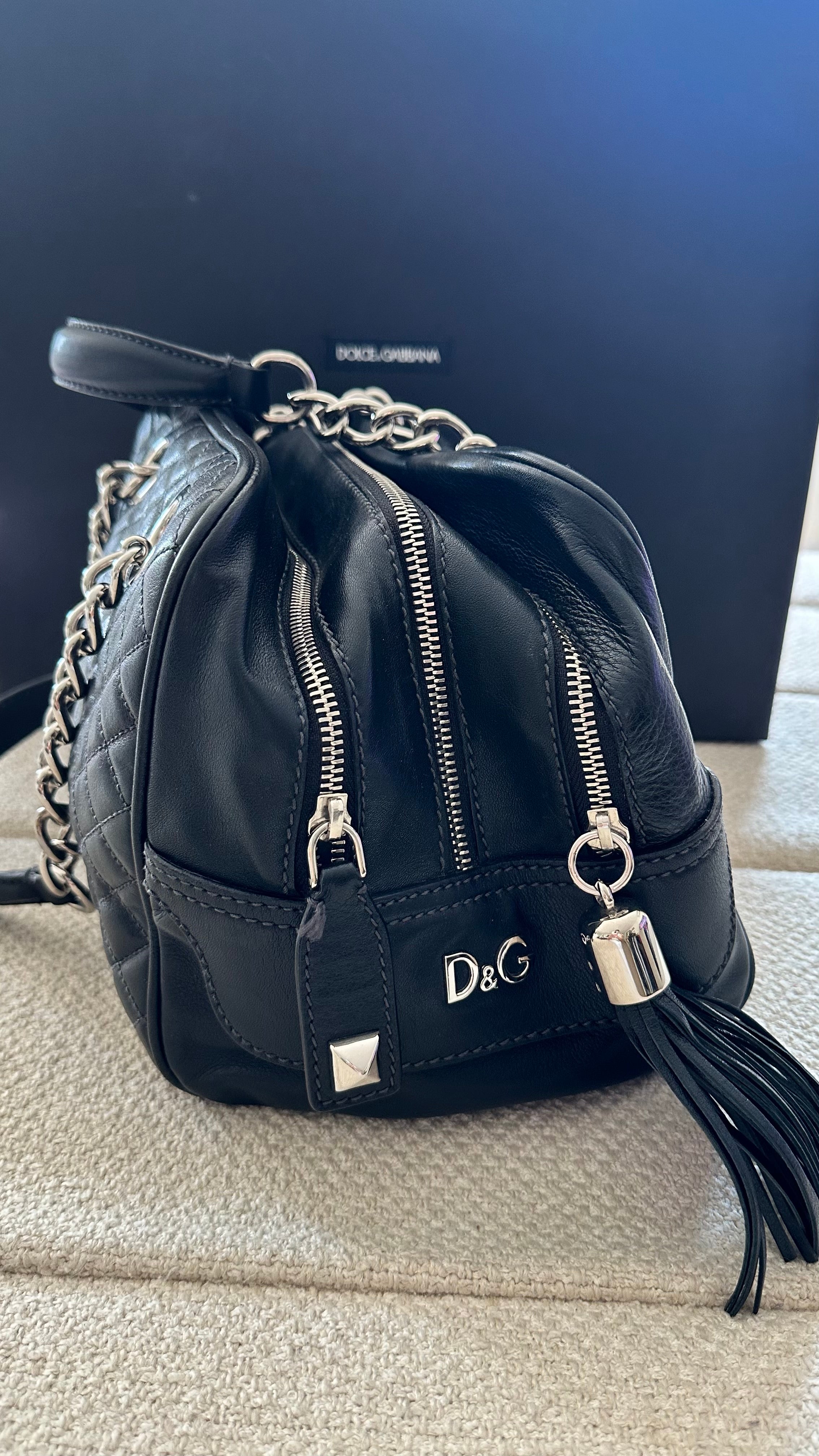 D&G leather bag