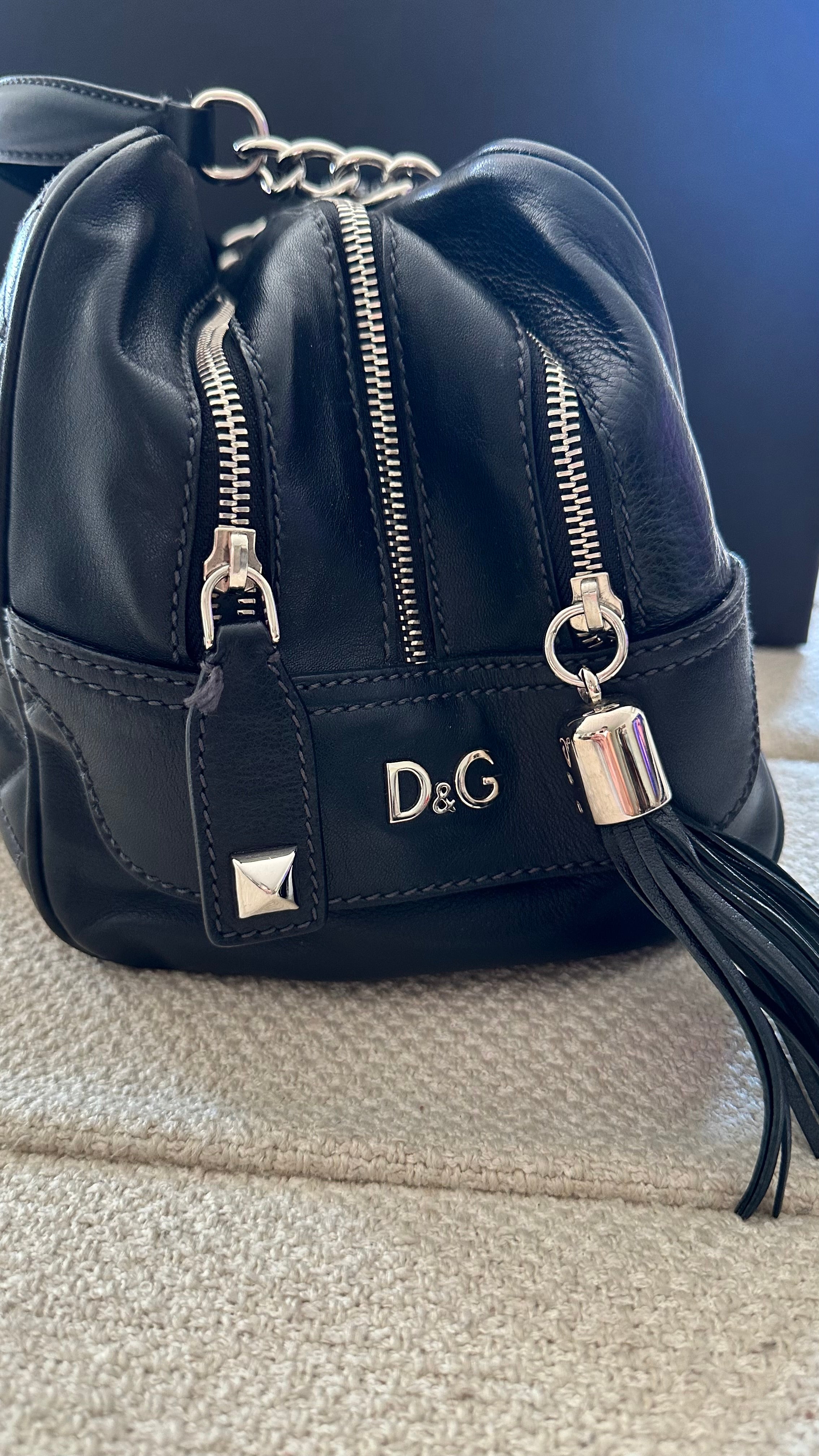 D&G leather bag