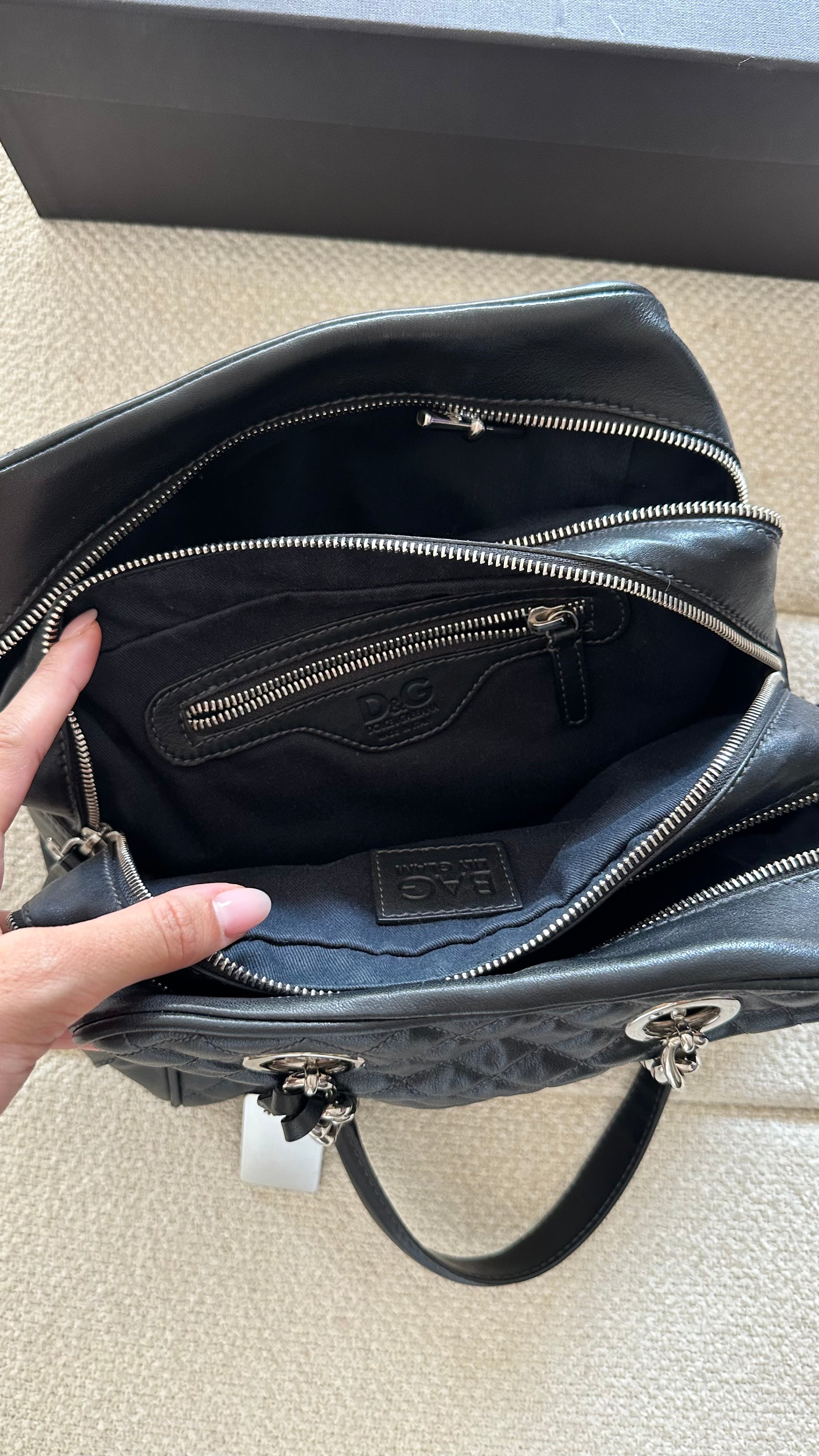 D&G leather bag