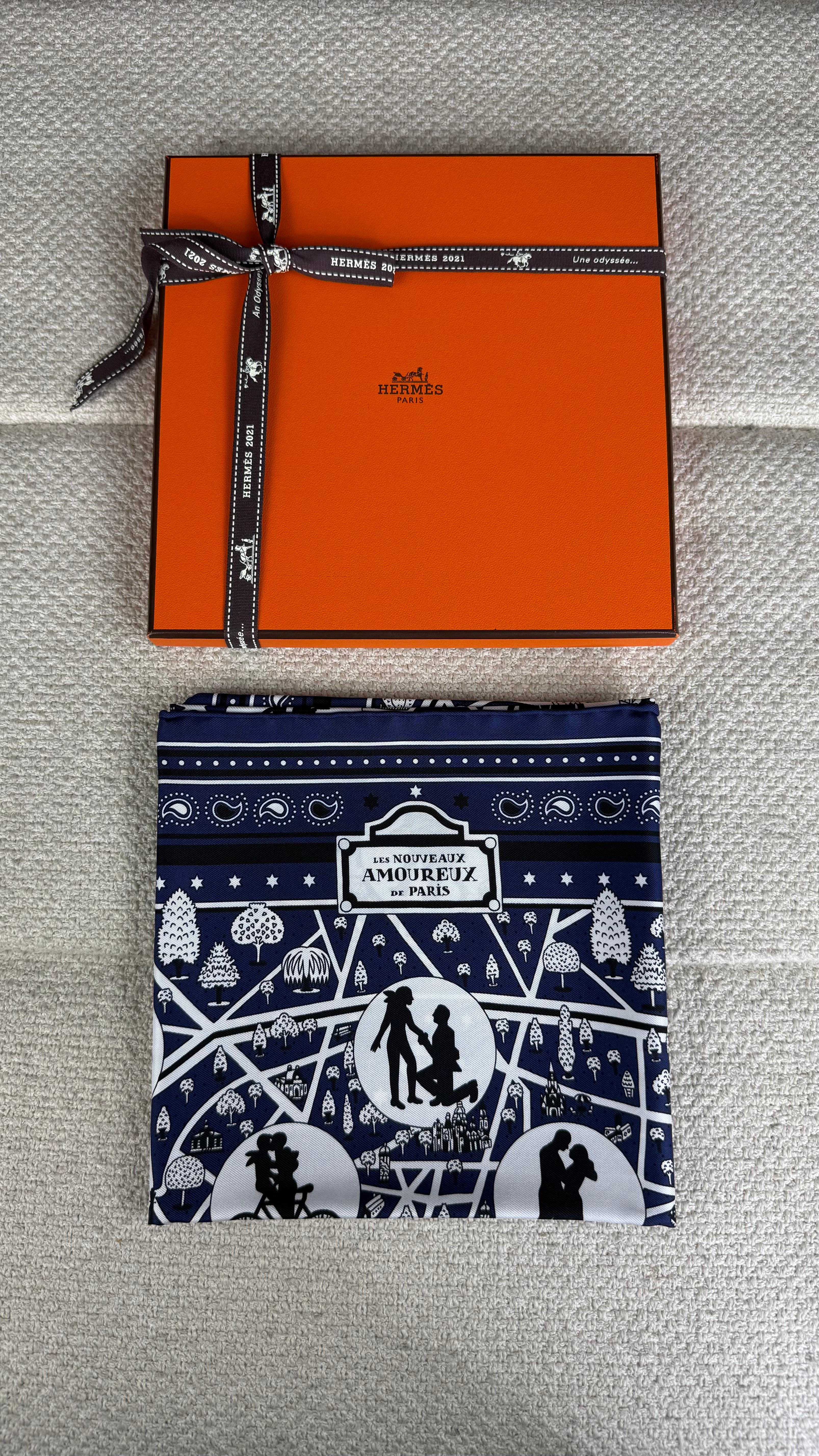 Hermès lenço
