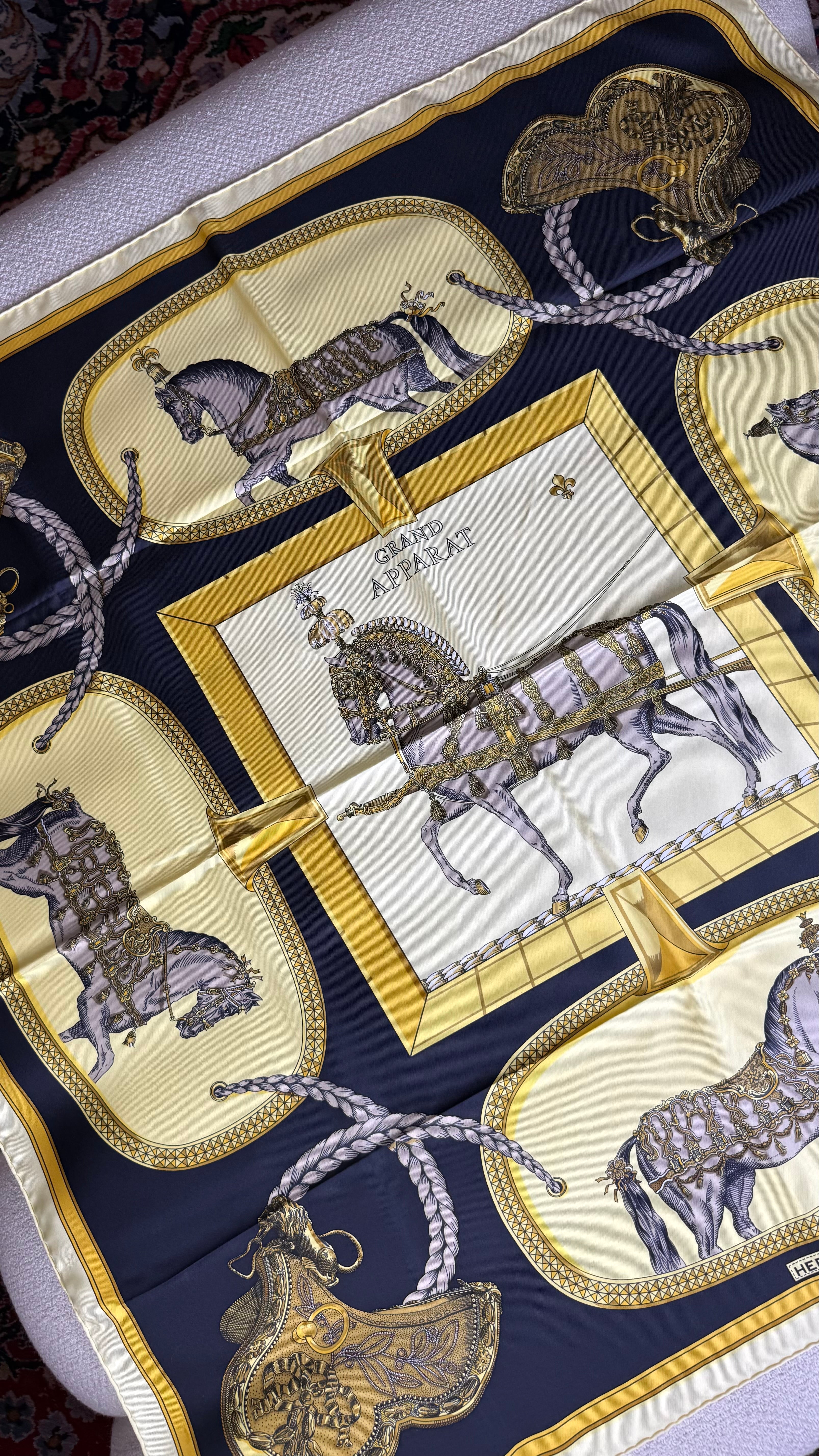 Hermès lenço
