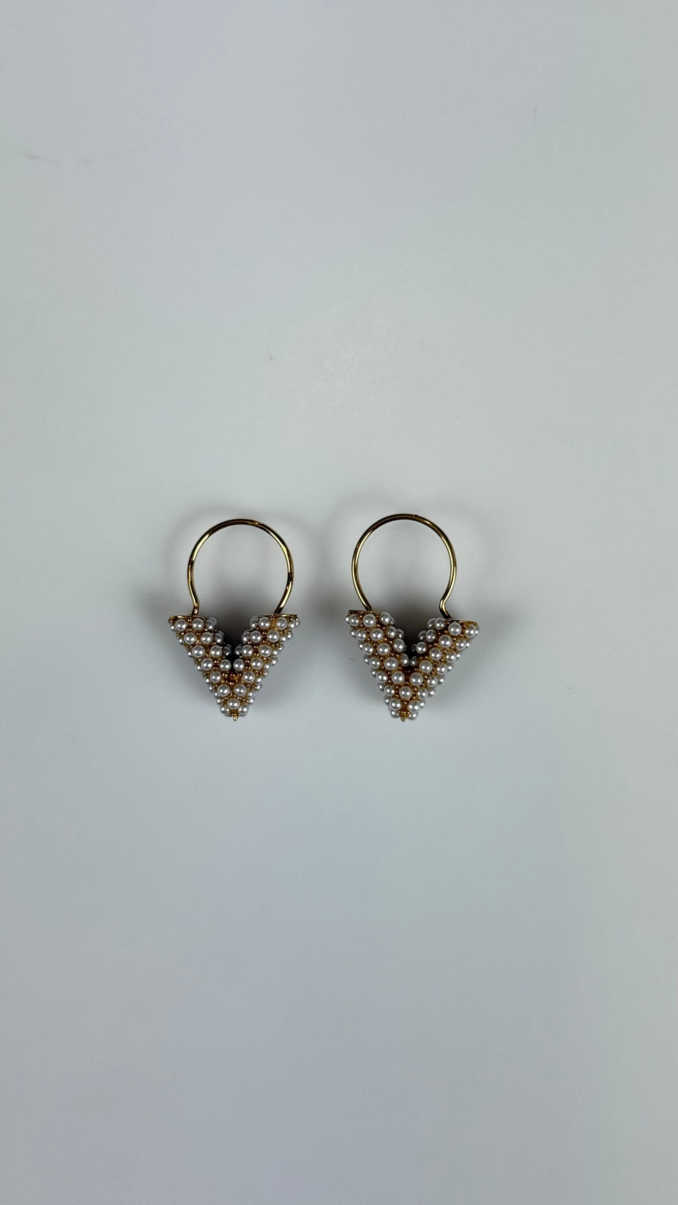 Louis Vuitton Brincos V Pearl Hoop