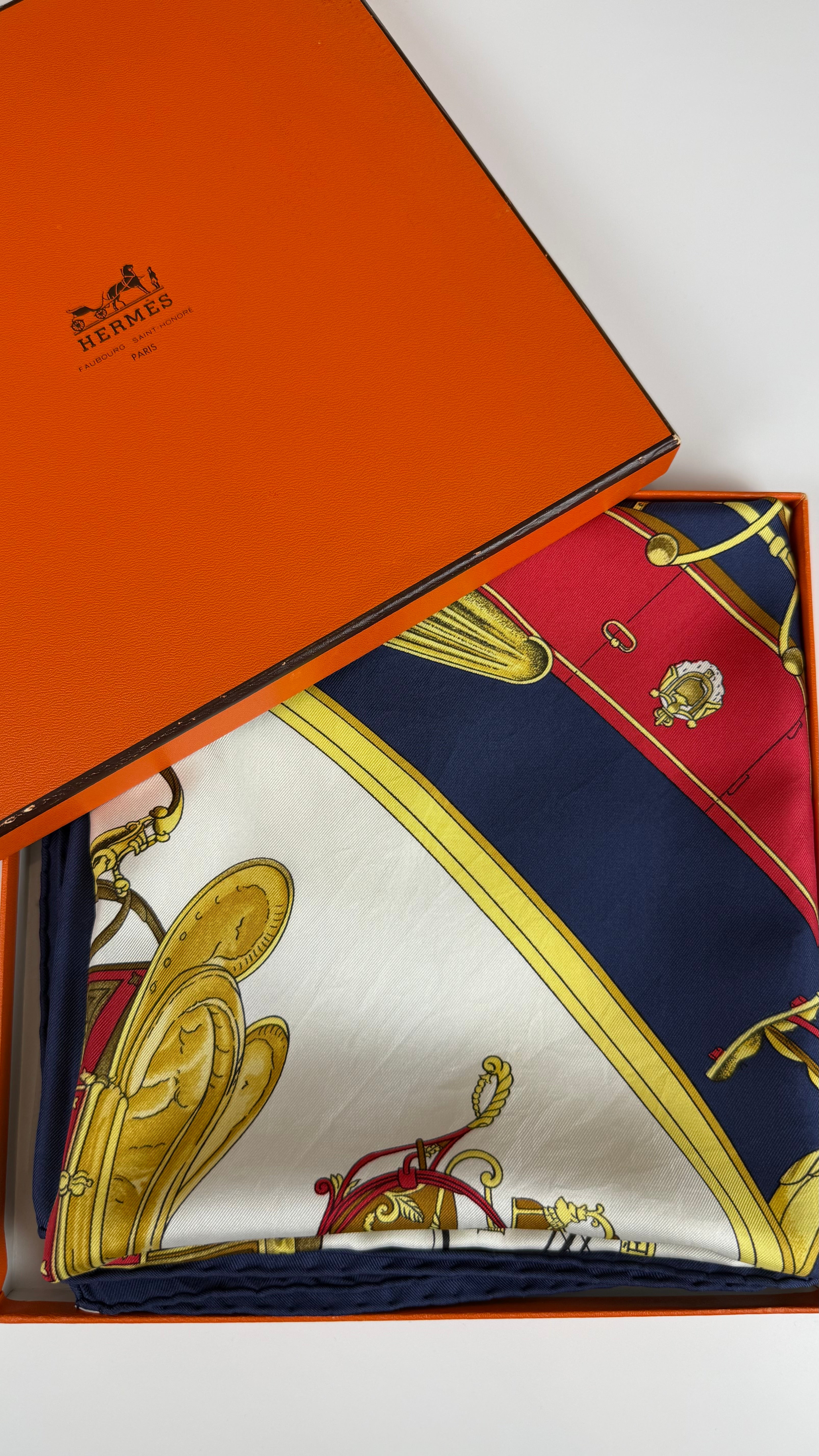 Hermès lenço Springs