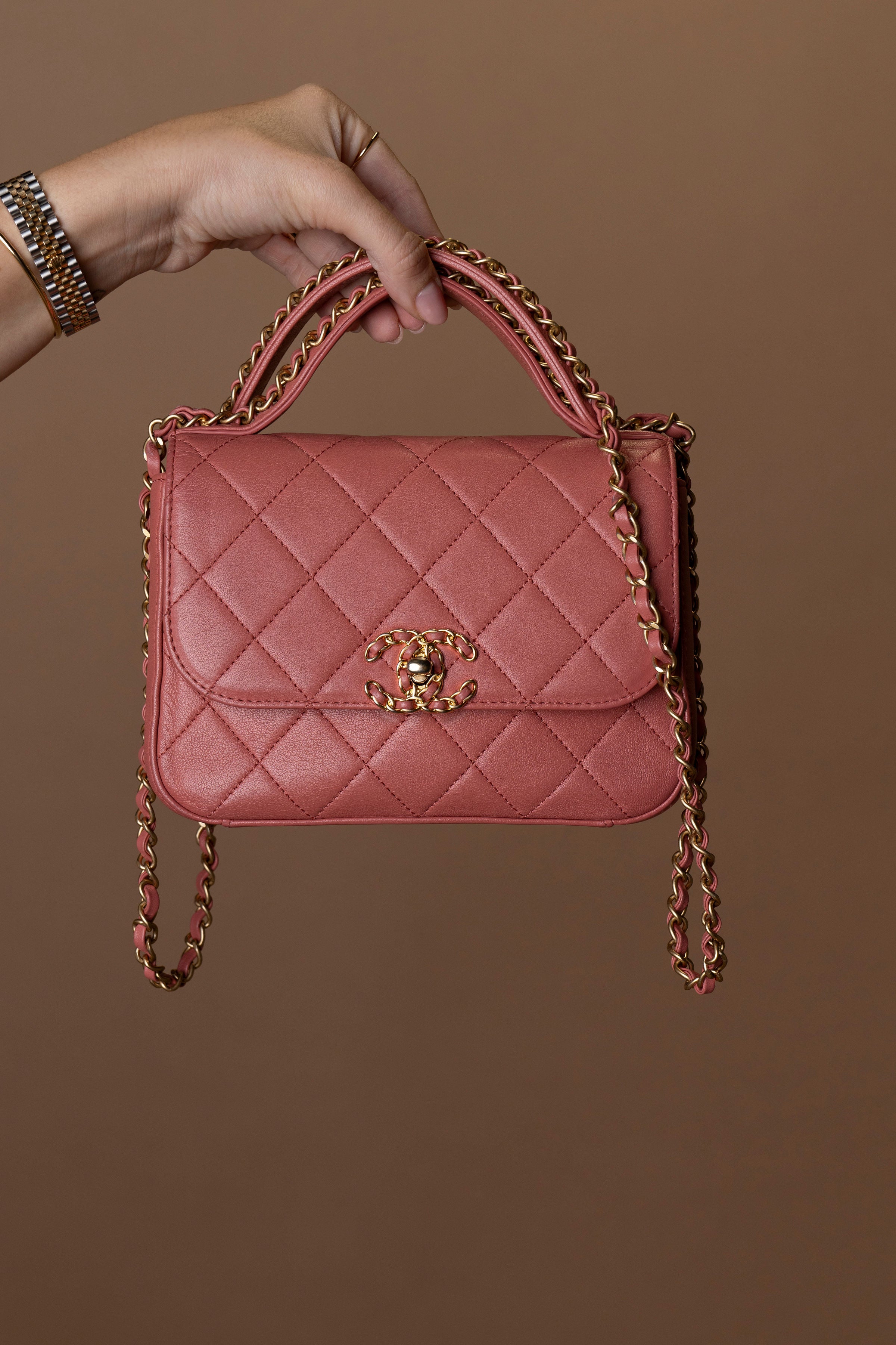 Chanel Infinity Top Handle