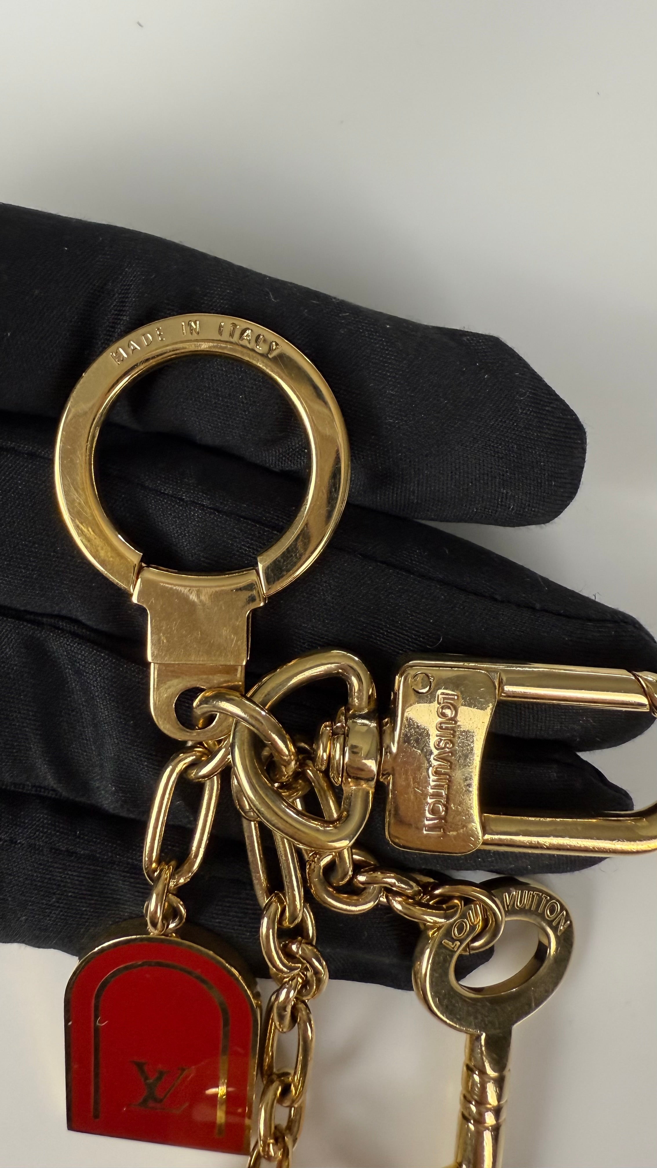 Louis Vuitton Key Charm Lock & Key