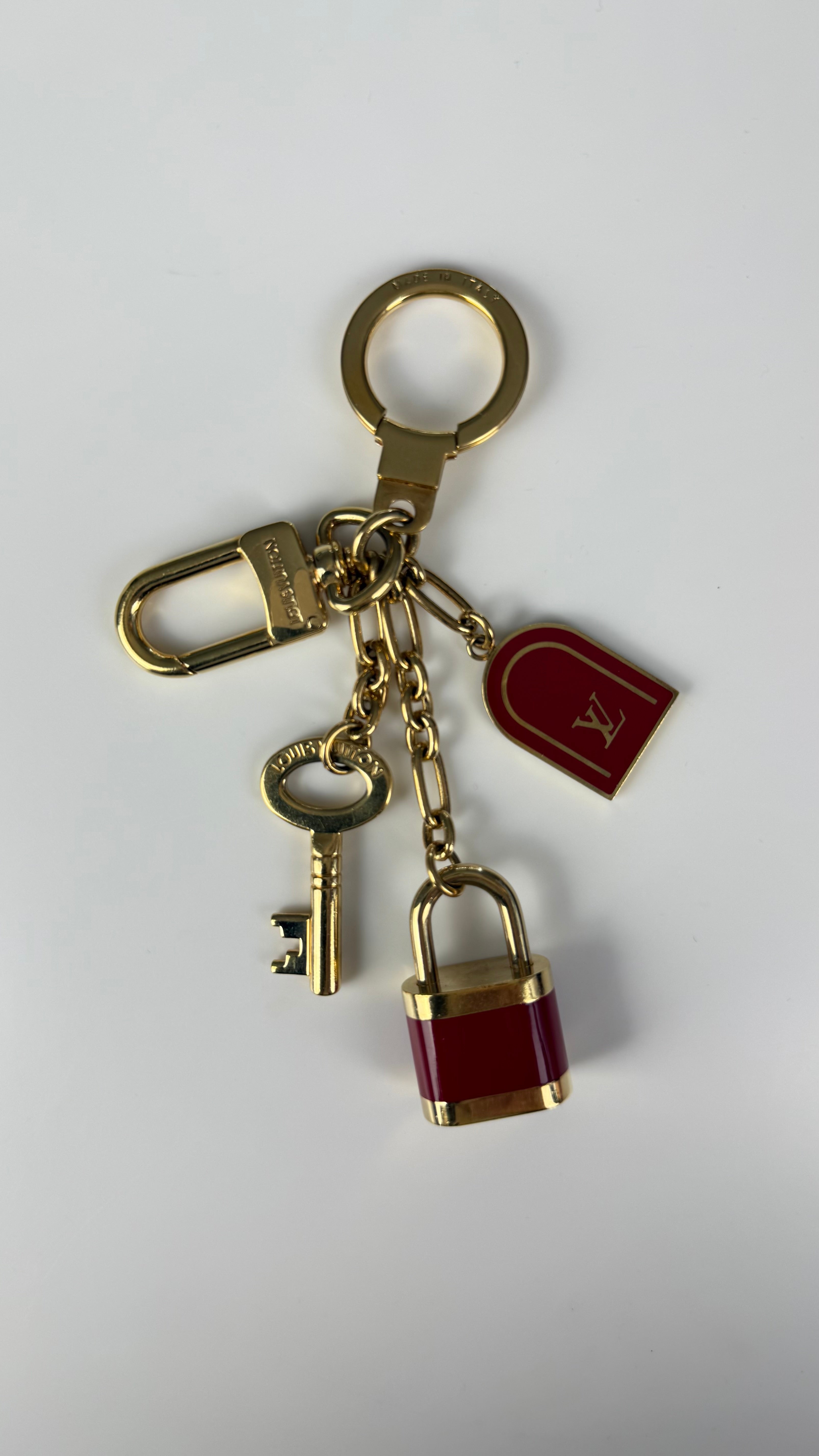 Louis Vuitton Key Charm Lock & Key