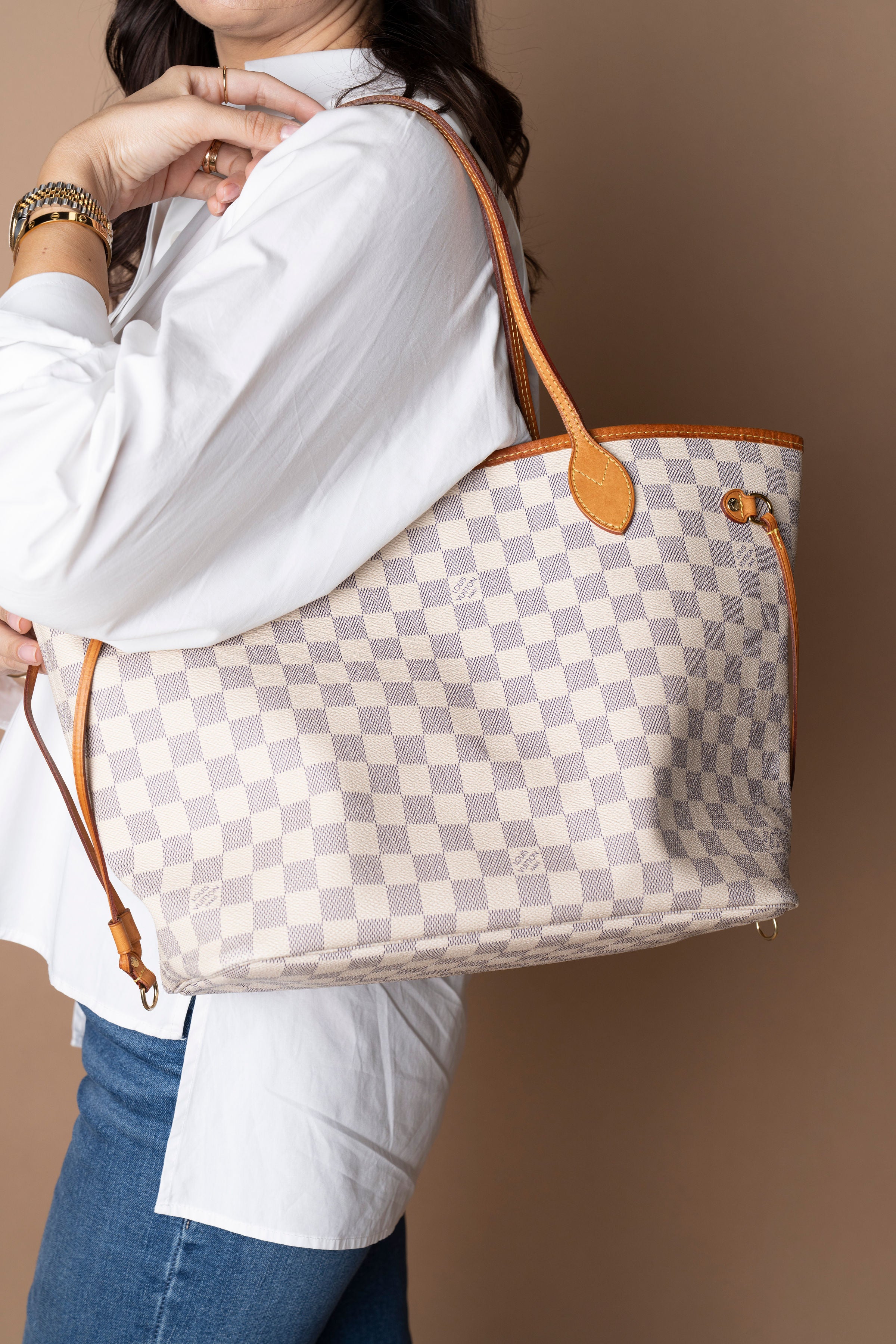 Louis Vuitton Damier Azur Neverfull MM