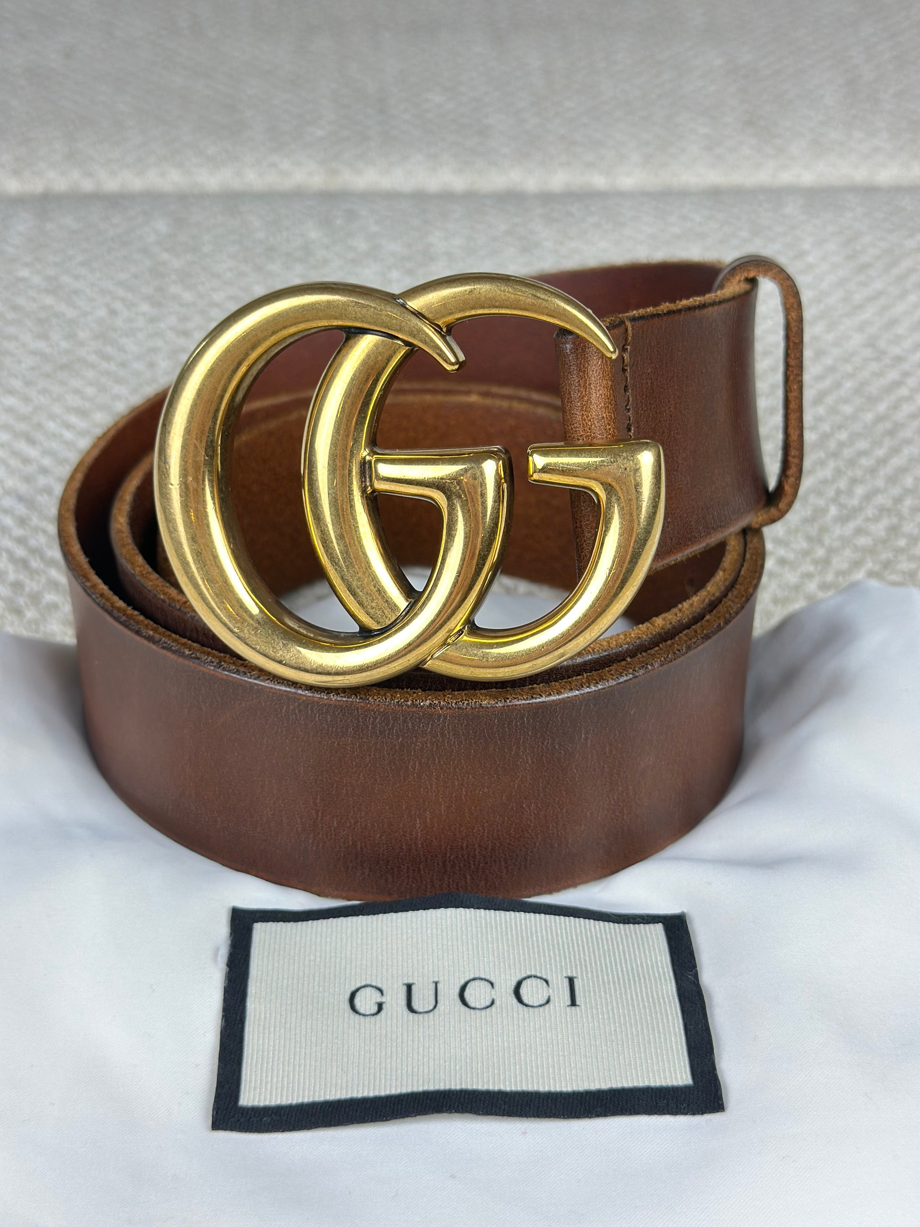 Cinto Gucci GG Marmont