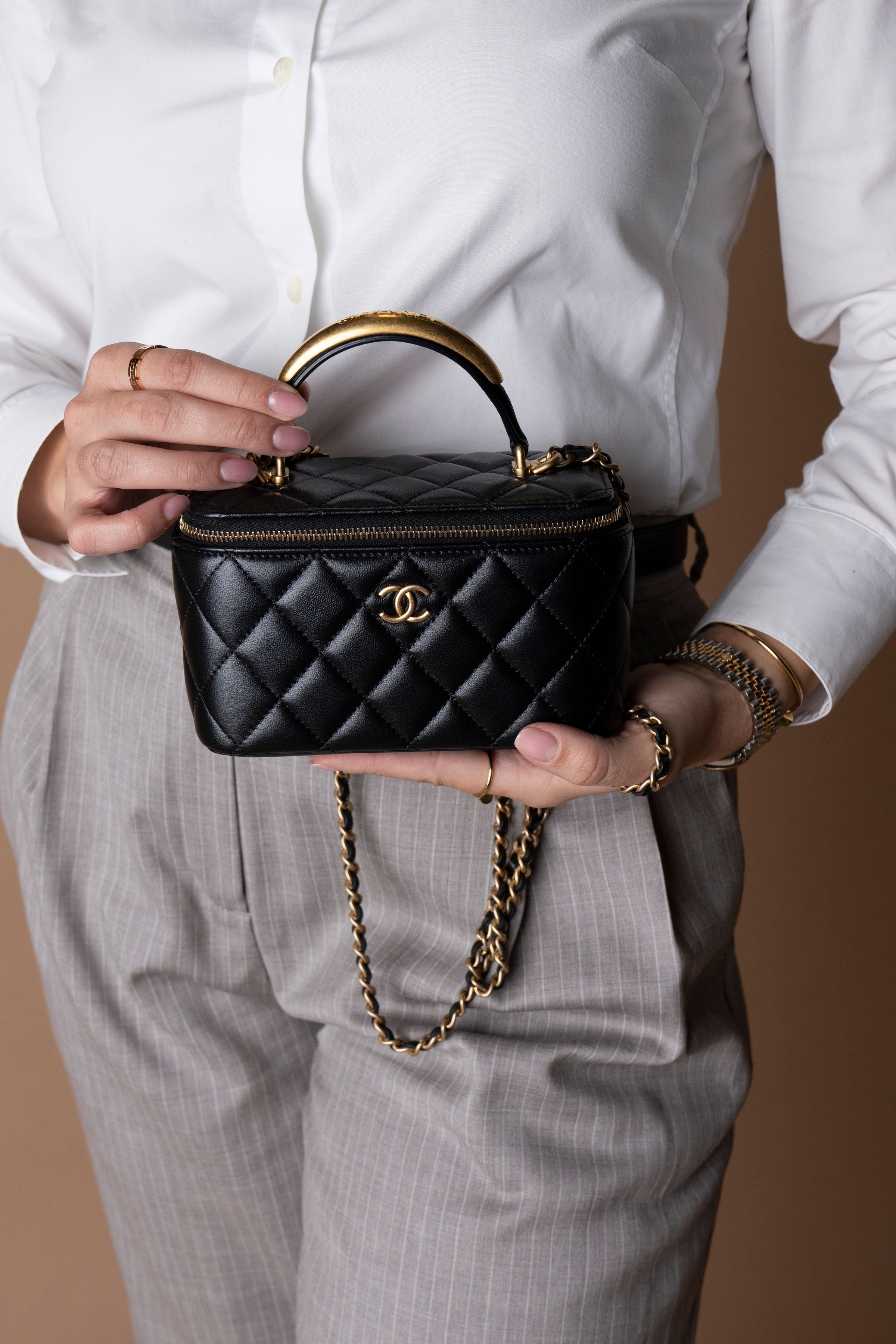 Chanel Vanity Case Top Handle