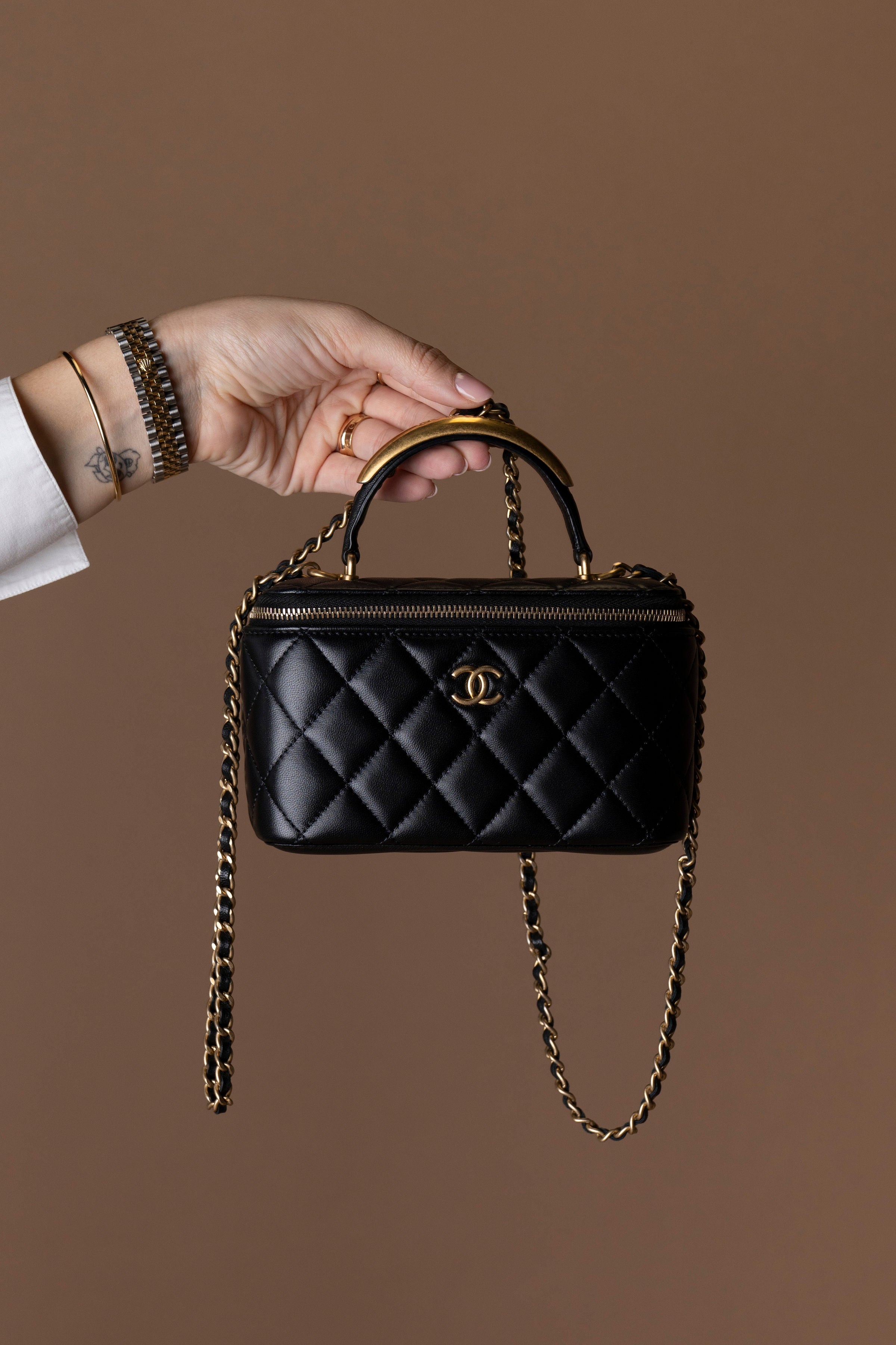 Chanel Vanity Case Top Handle