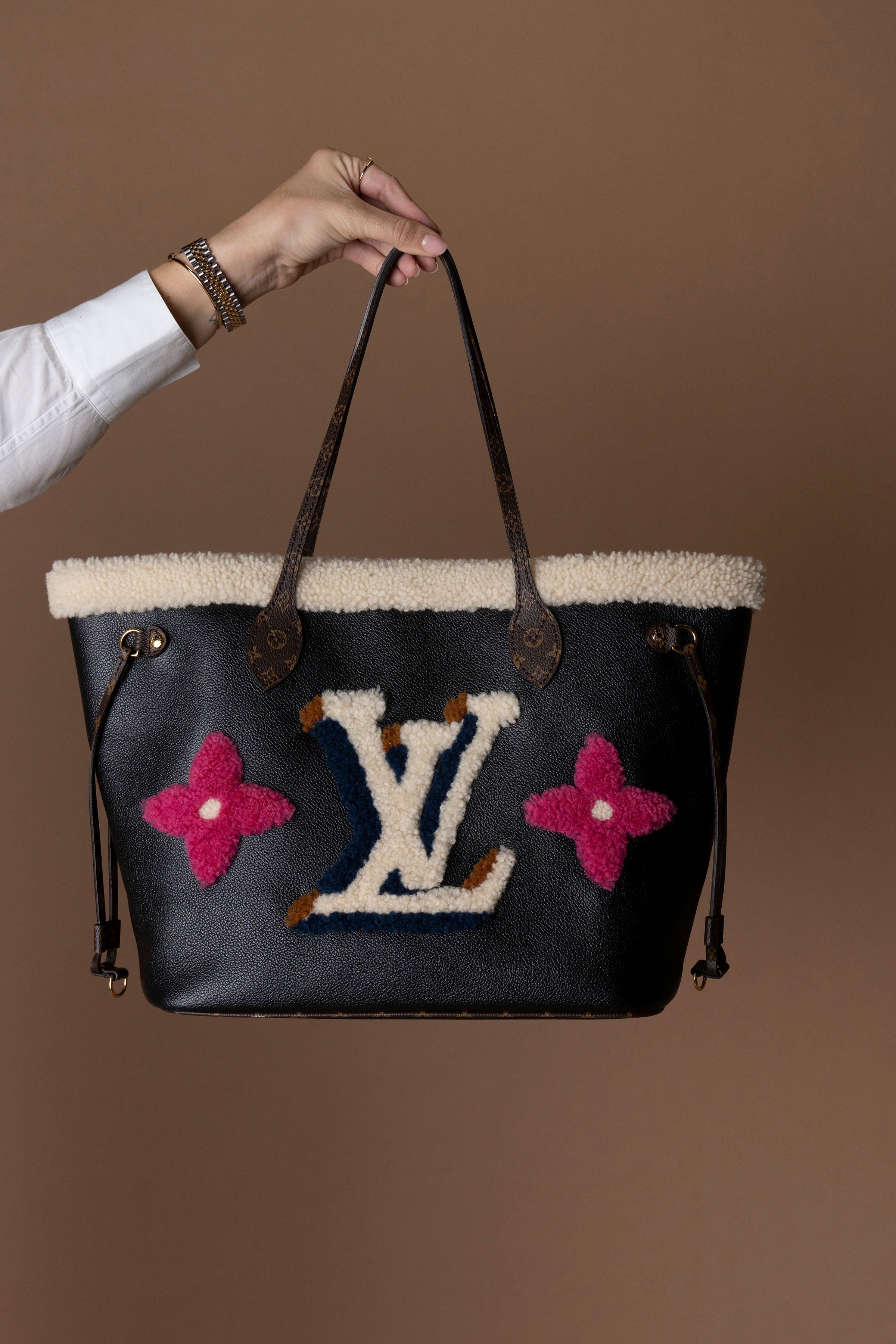Louis Vuitton Shearling Neverfull MM