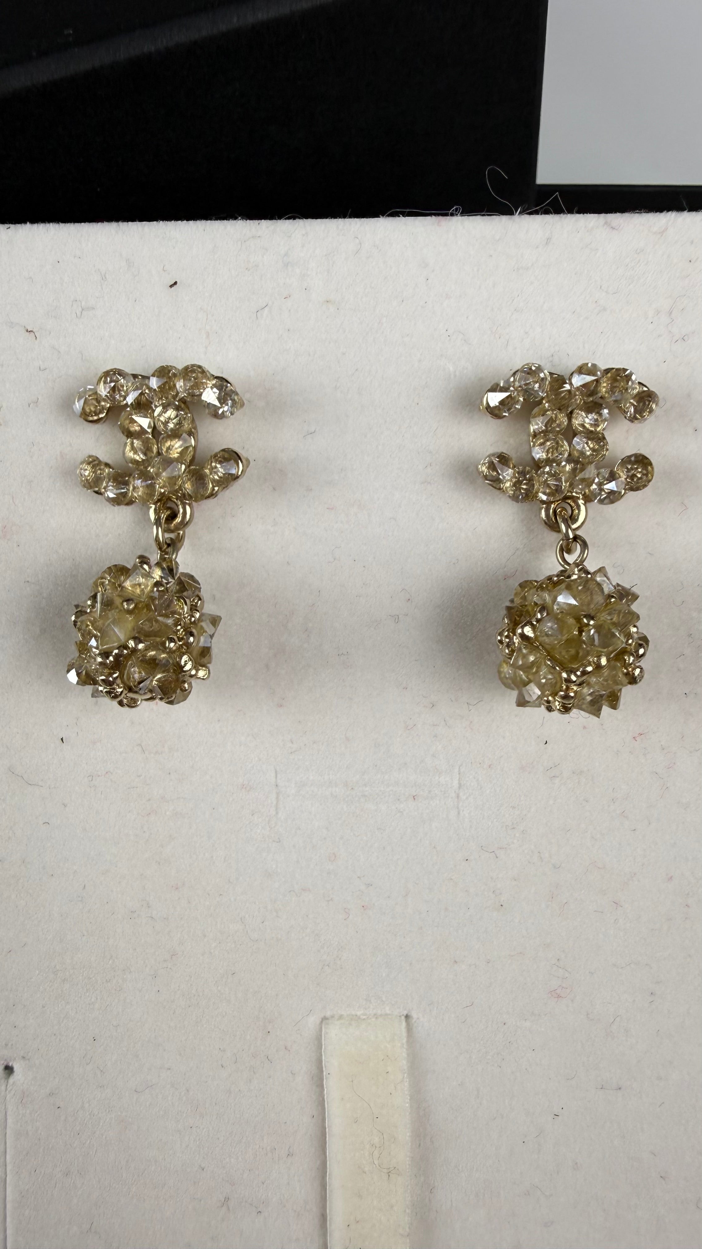 Chanel Brincos Drop Bullet