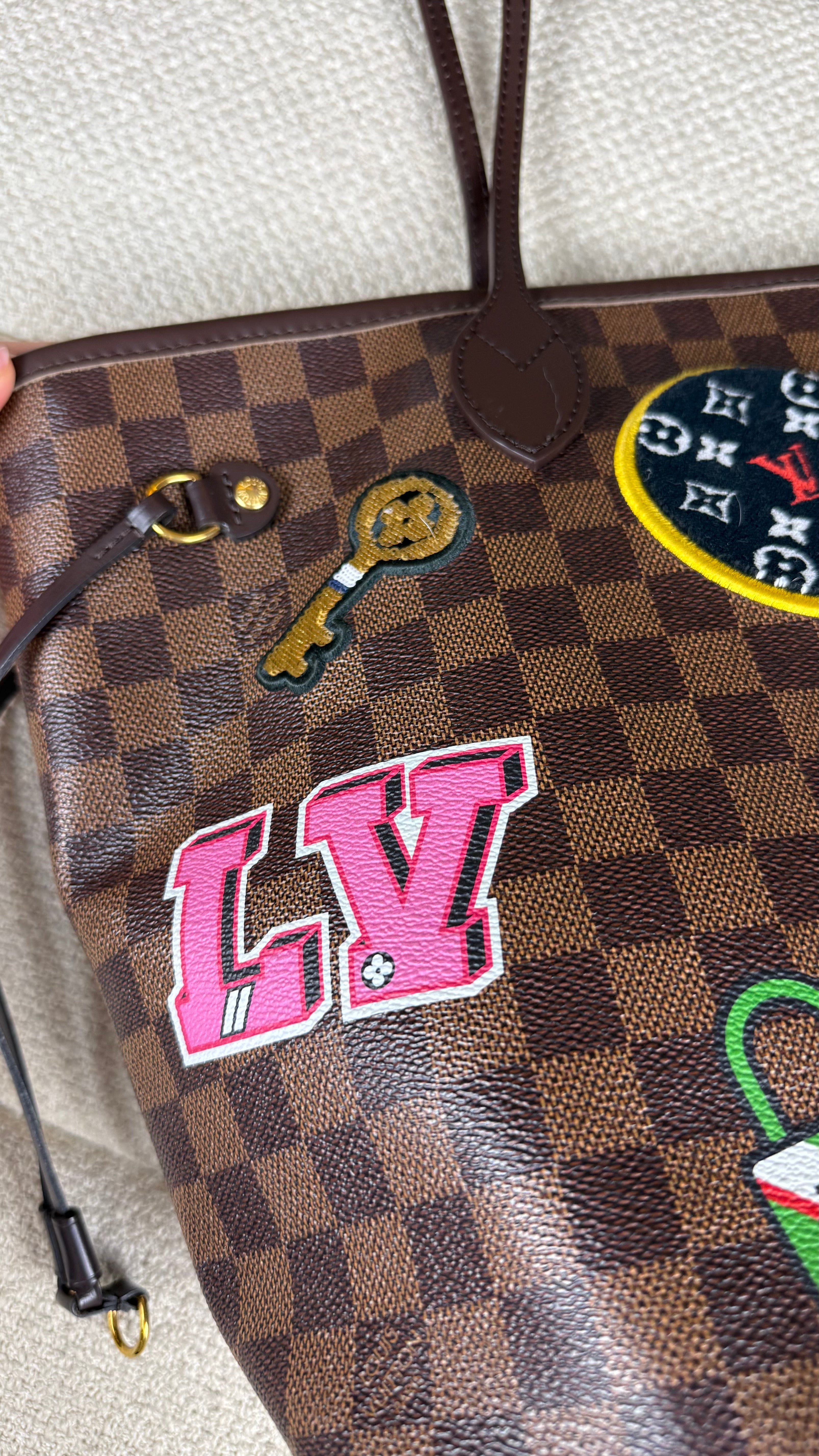 Louis Vuitton Neverfull MM Patches