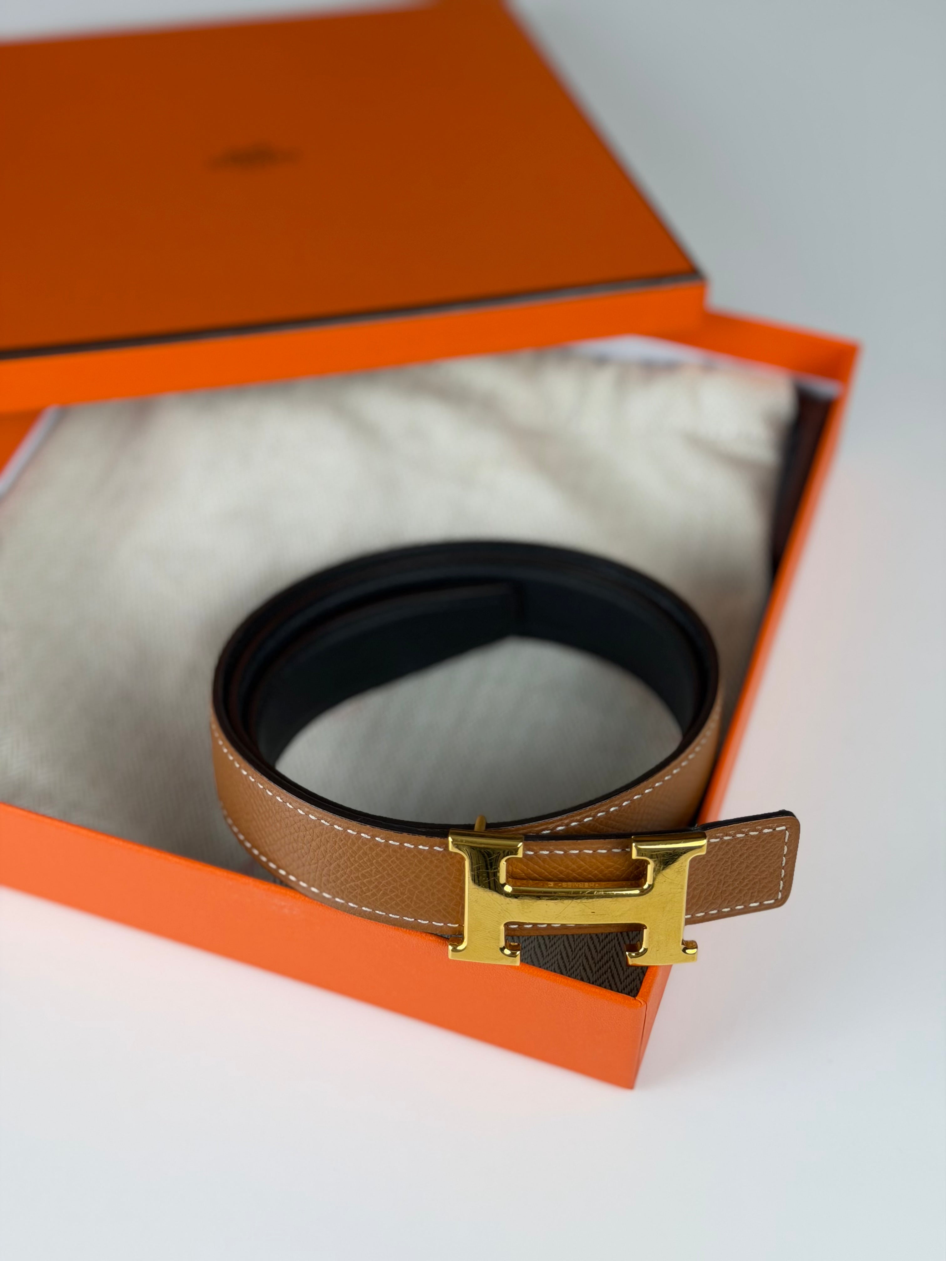 Hermes Constance Cinto Reversível