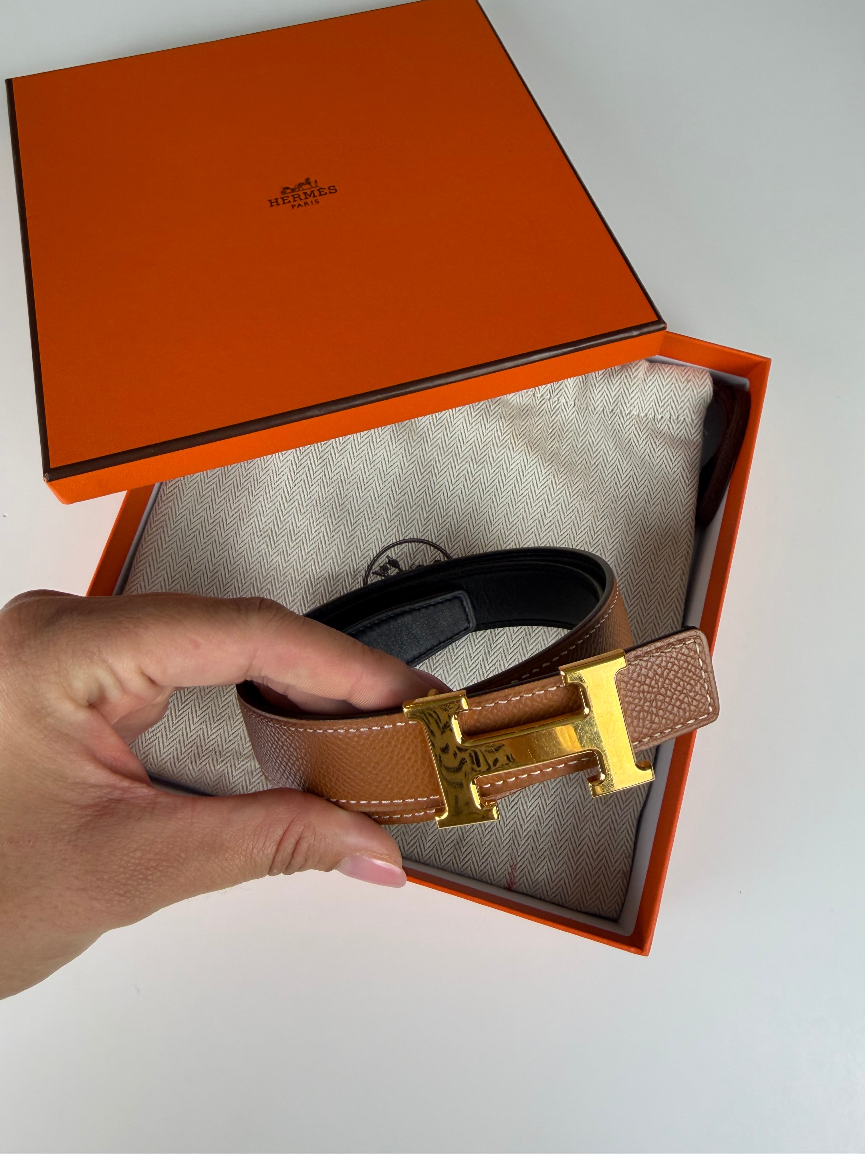 Hermes Constance Cinto Reversível