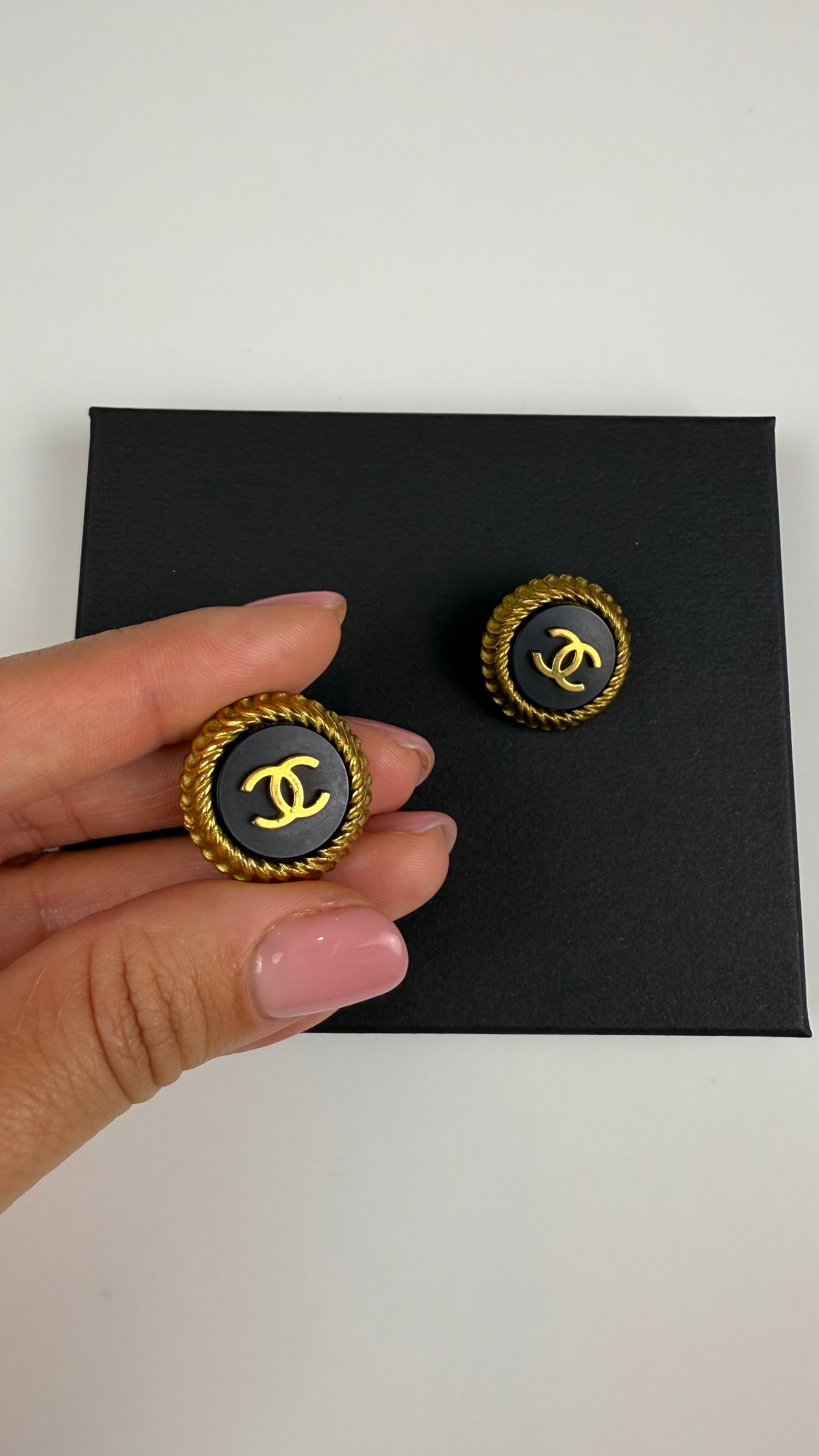 Chanel brincos vintage