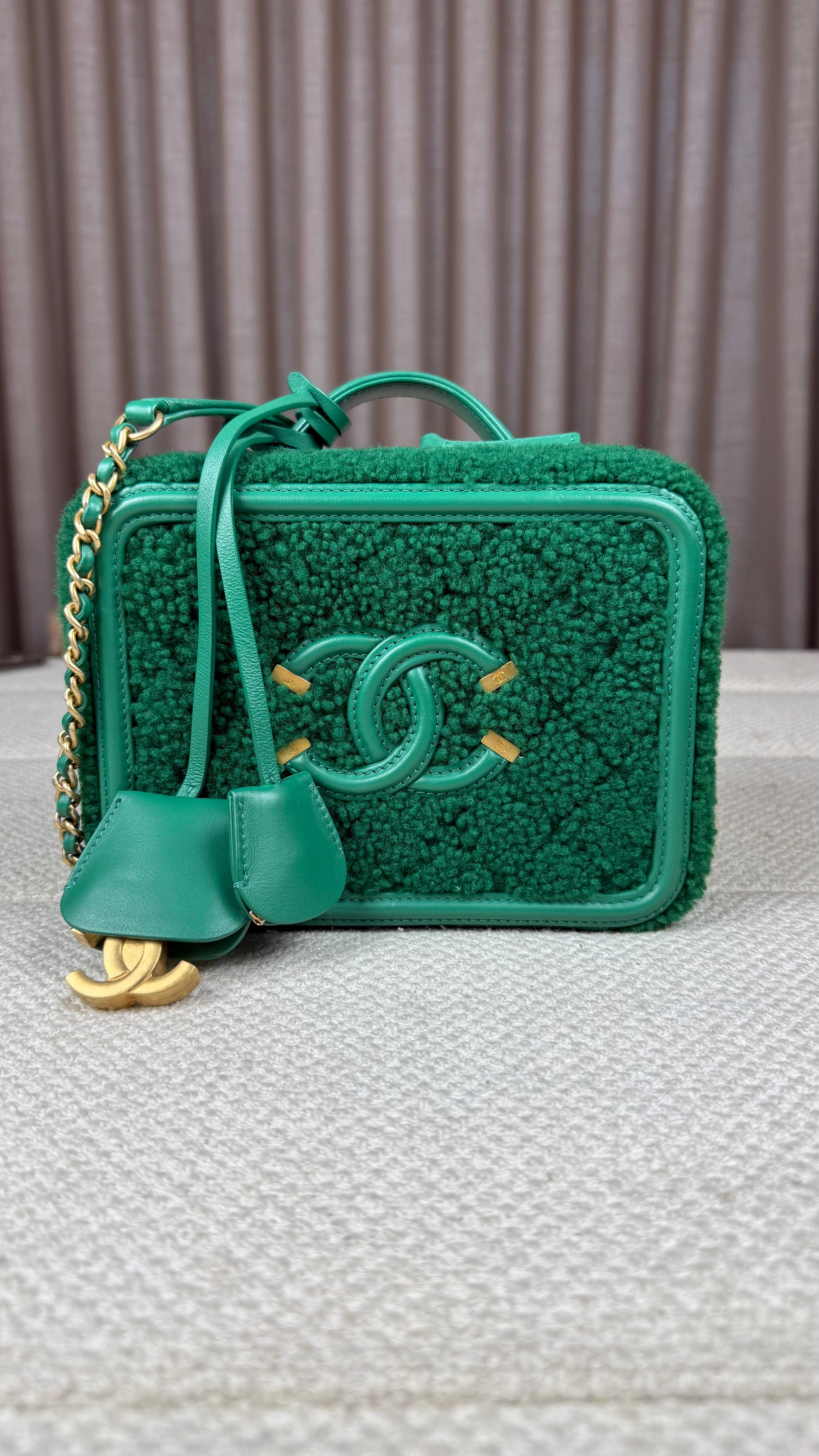 Chanel Filigree Vanity Case