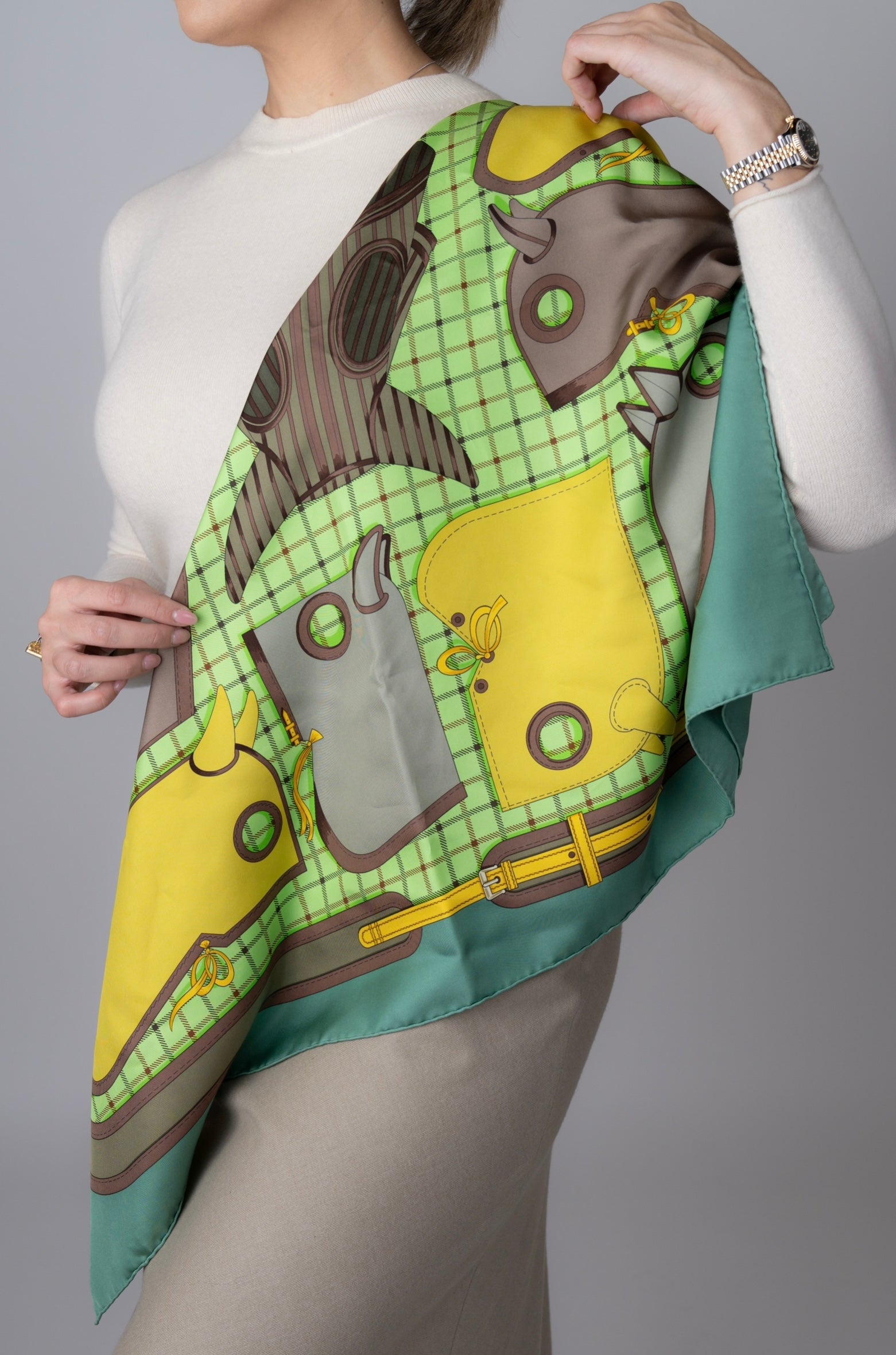 Lenço Hermès