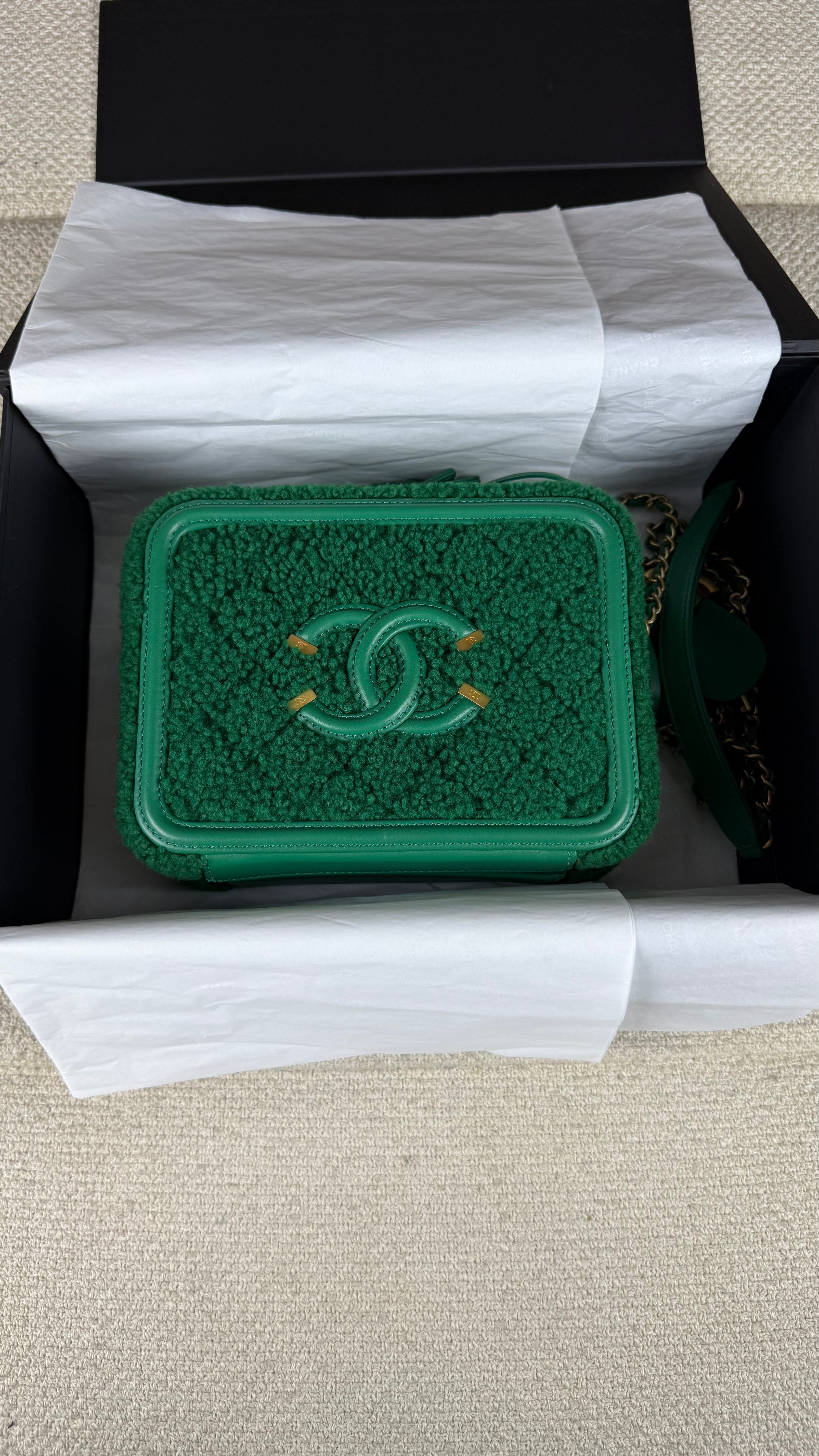 Chanel Vanity Case Fur