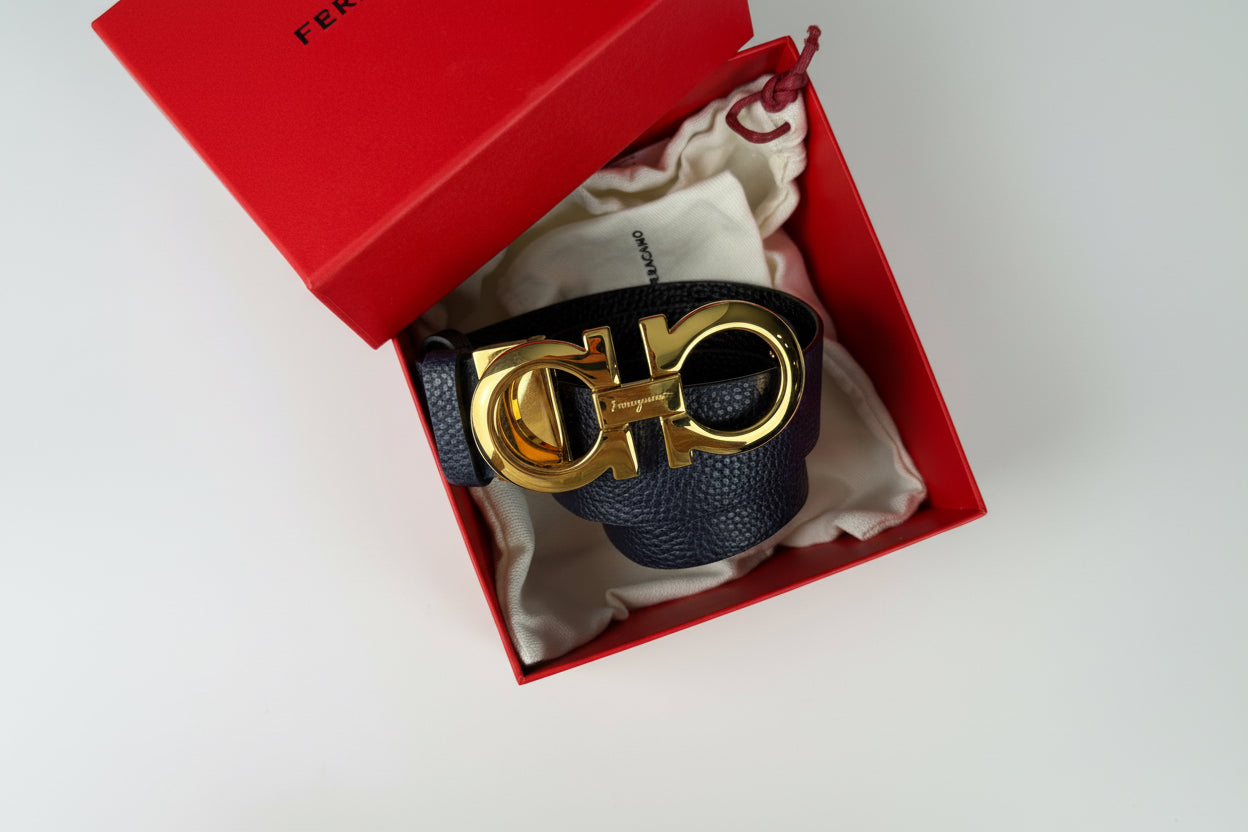 Ferragamo Cinto Reversível