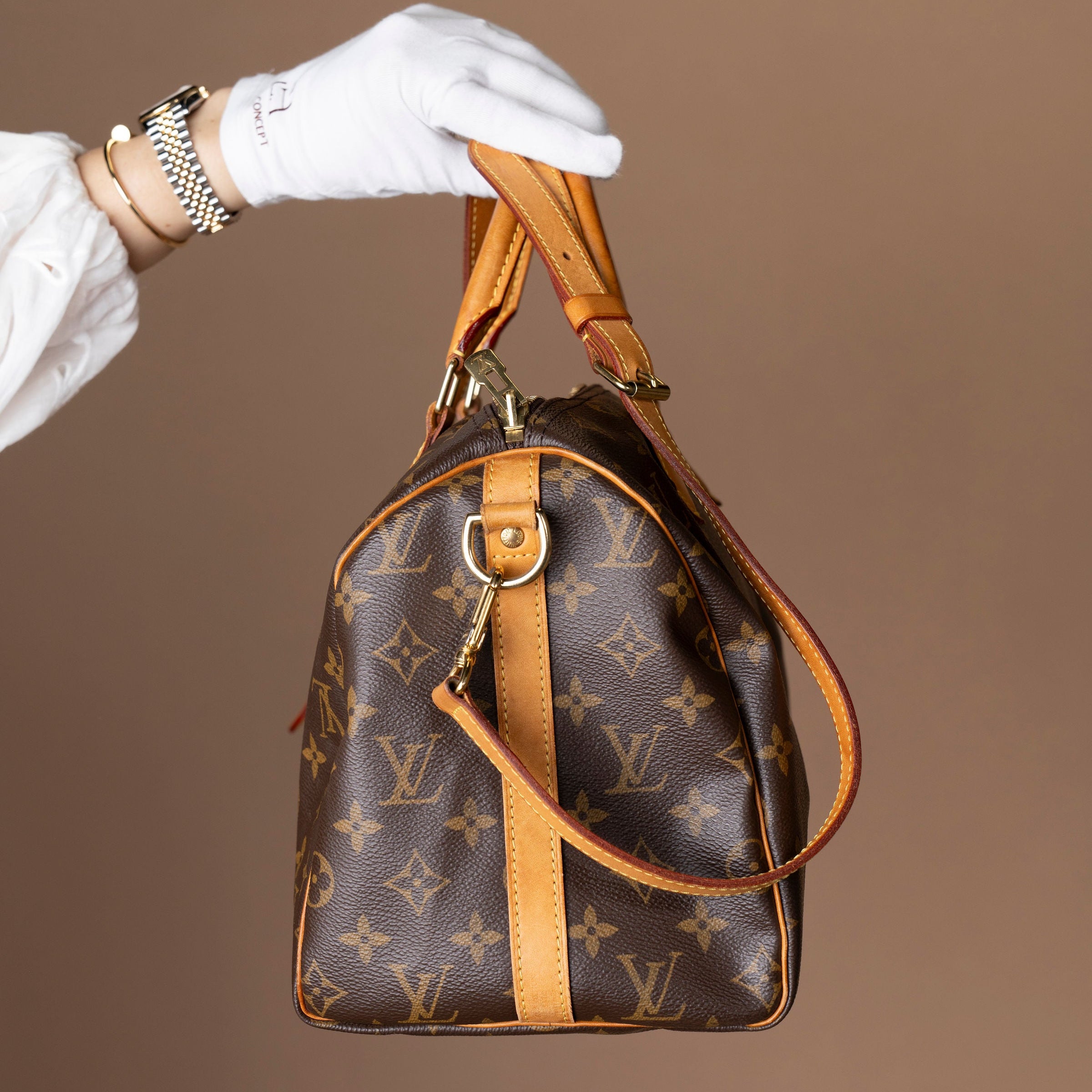 Louis Vuitton Monogram Speedy 30 Bandouliere
