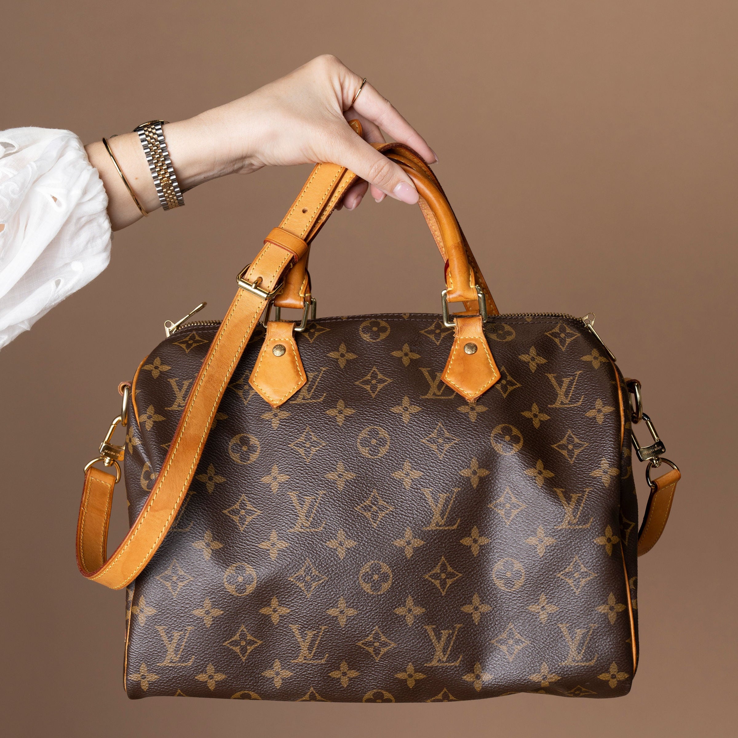 Louis Vuitton Monogram Speedy 30 Bandouliere