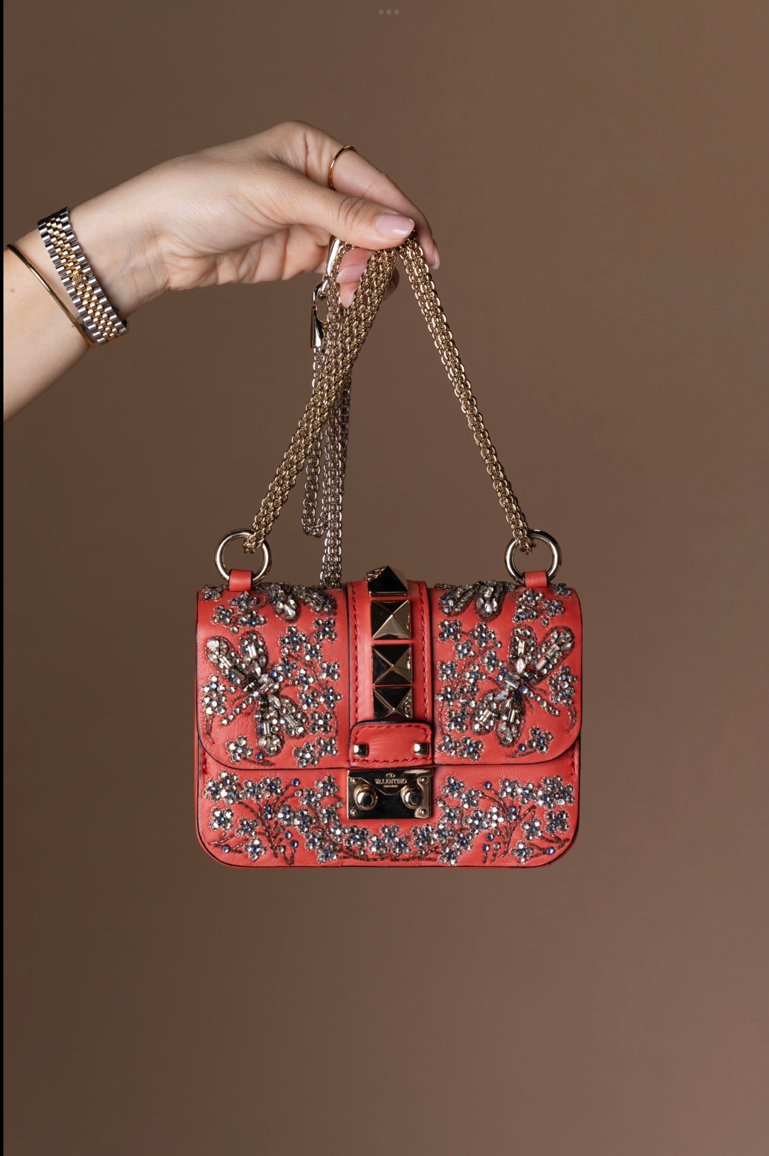 Valentino Garavani Small Glam Lock