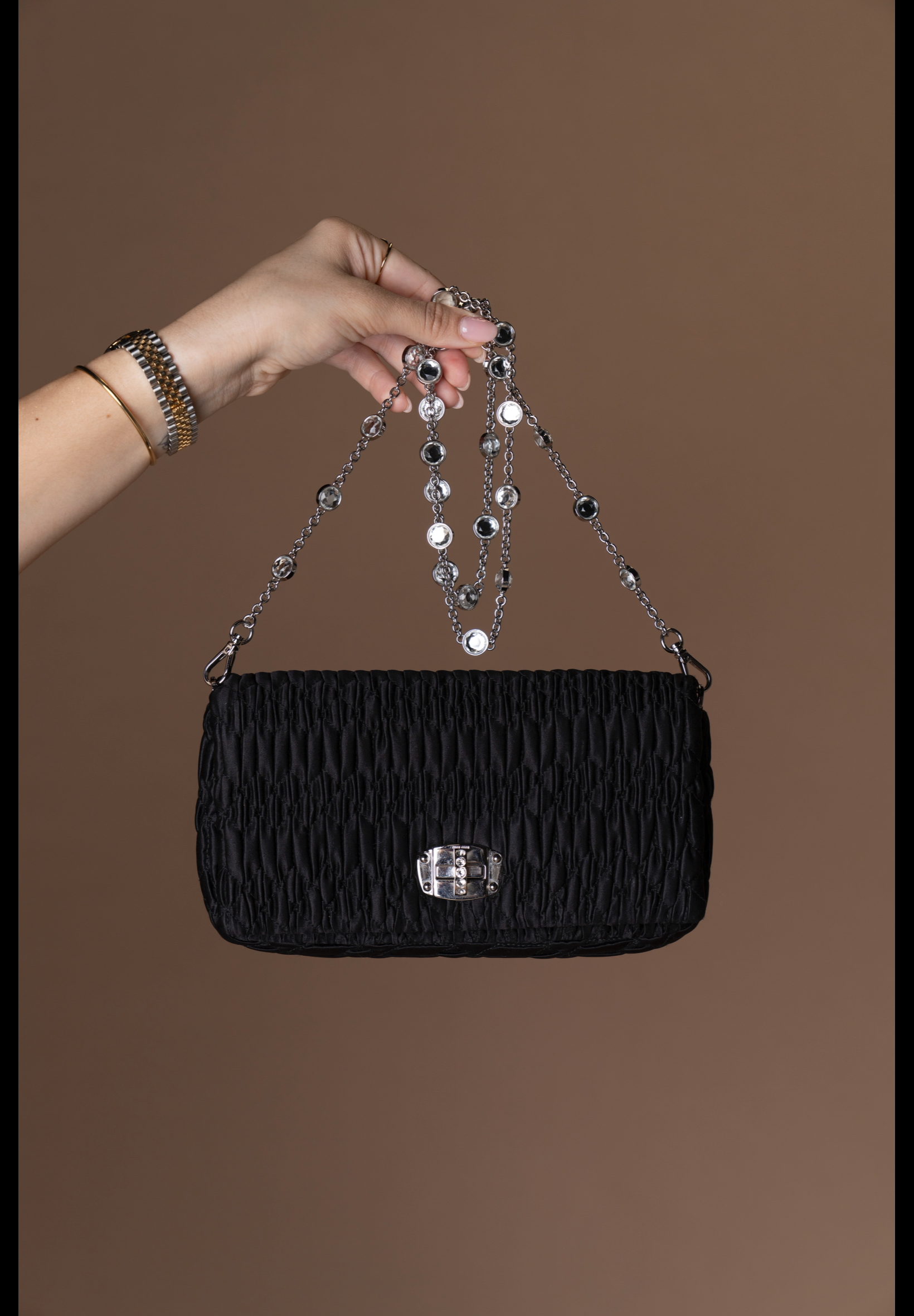Miu Miu Crystals Clutch
