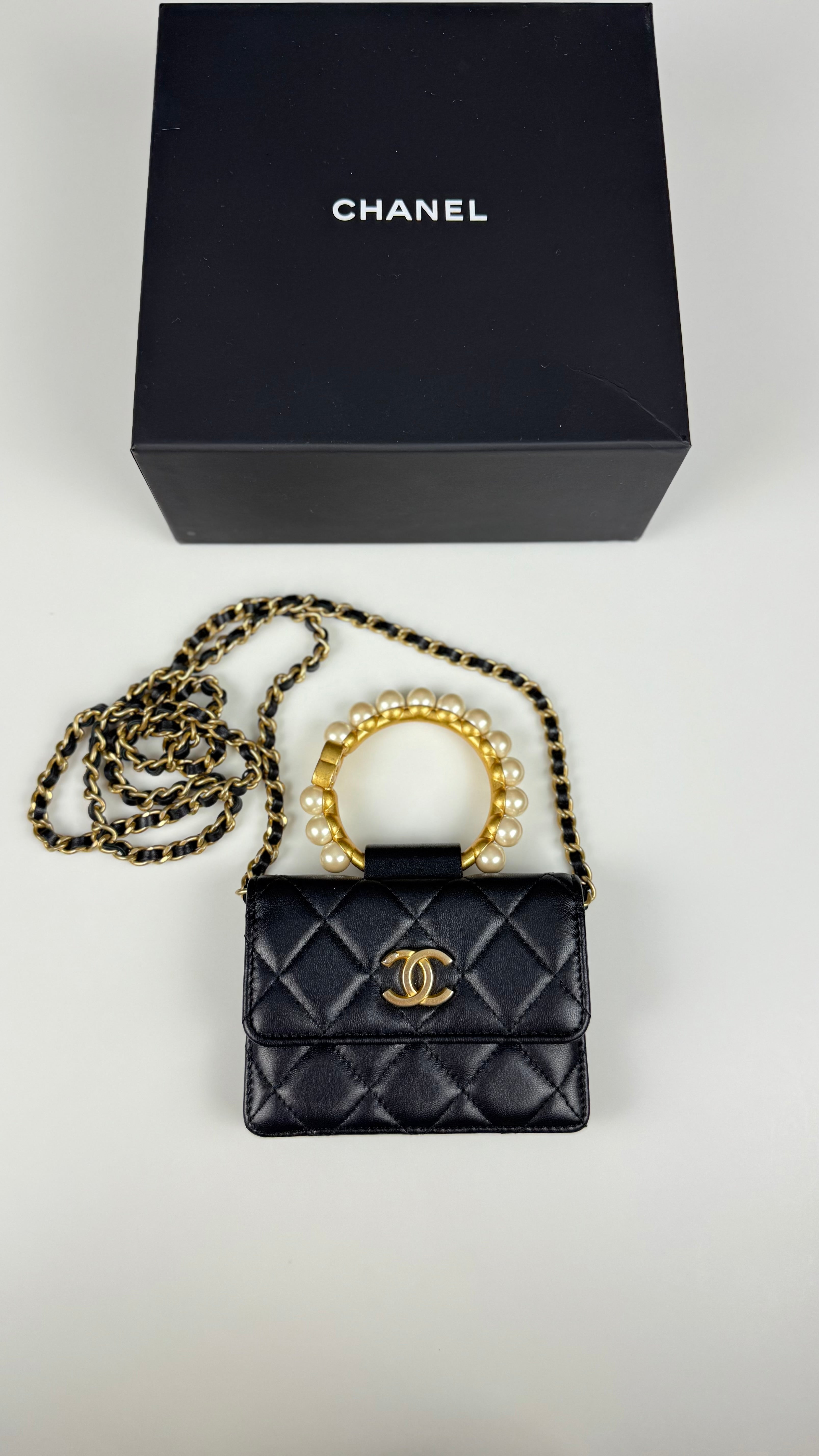 Chanel Mini Pearl Crown