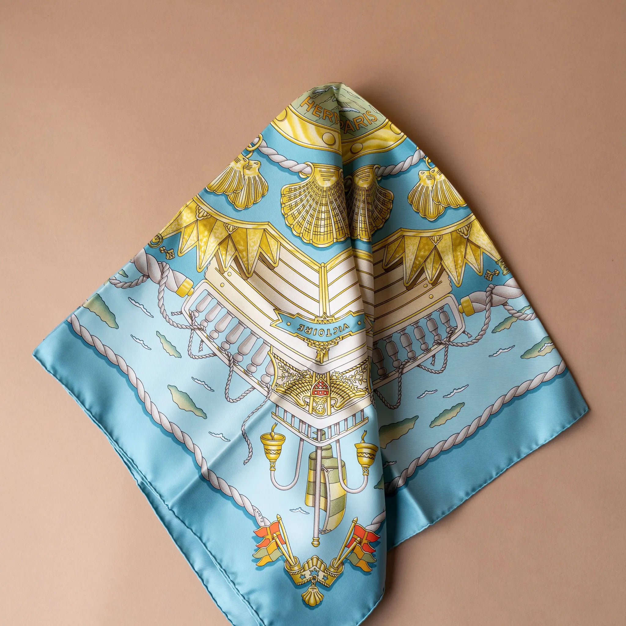 Hermès Railing Silk Scarf — Featured Image