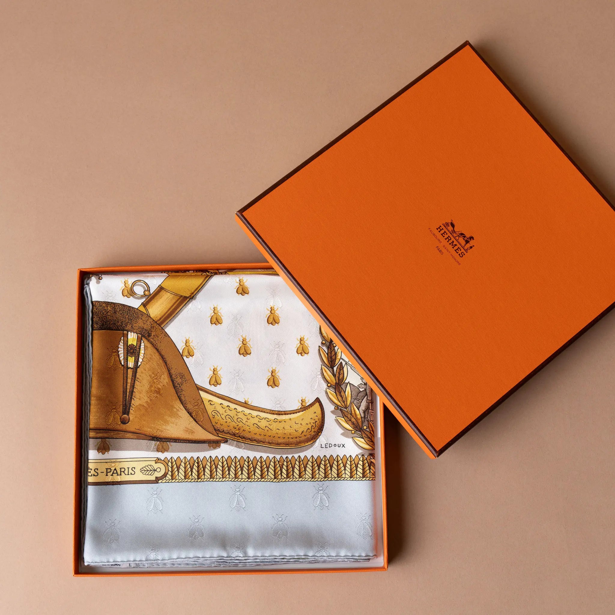 Hermès Napoleon Silk Scarf 90 — Featured Image