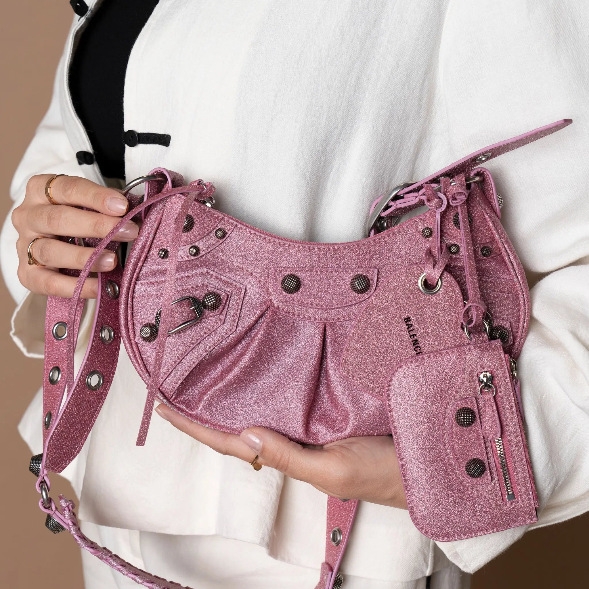 Balenciaga Le Cagole XS Glitter — Featured Image