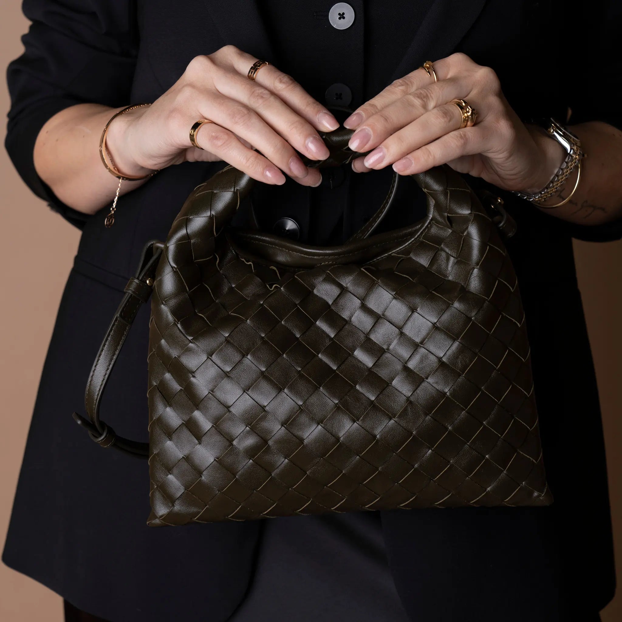 Bottega Veneta Mini Hop Bag
