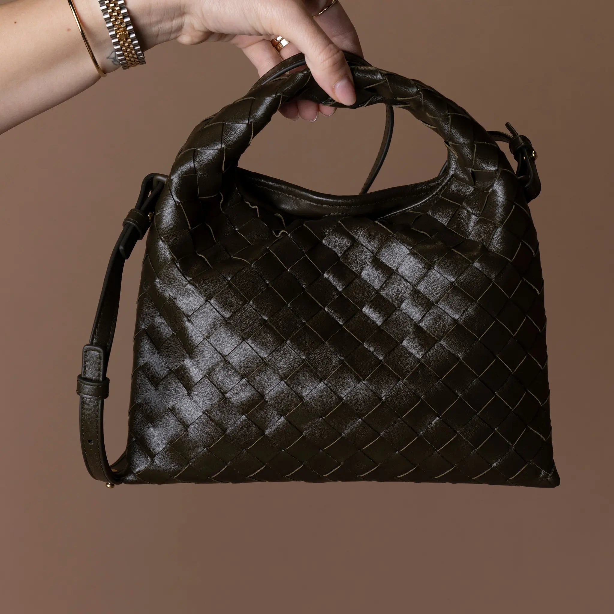 Bottega Veneta Mini Hop Bag