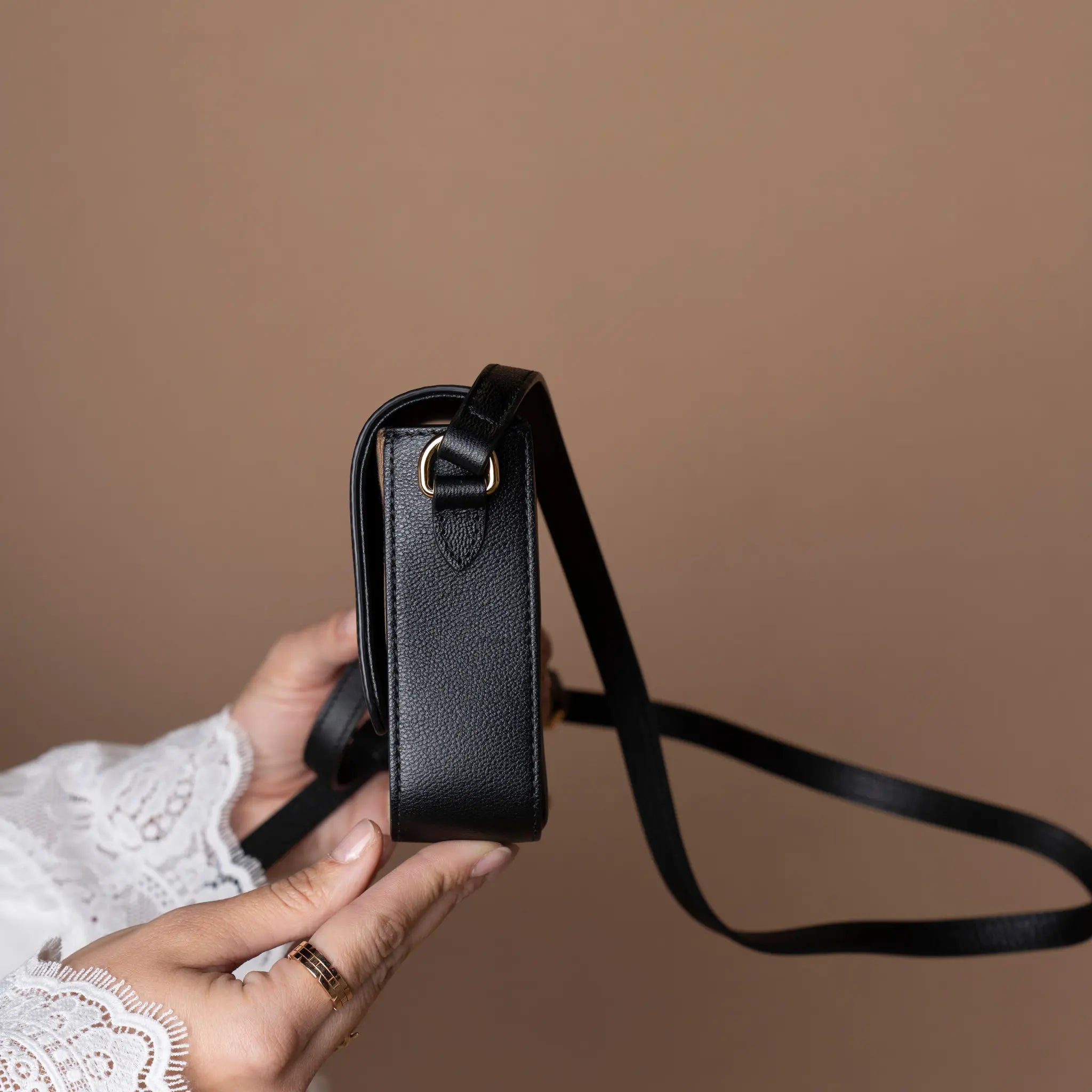 Burberry Hampshire House Check Crossbody — Front View